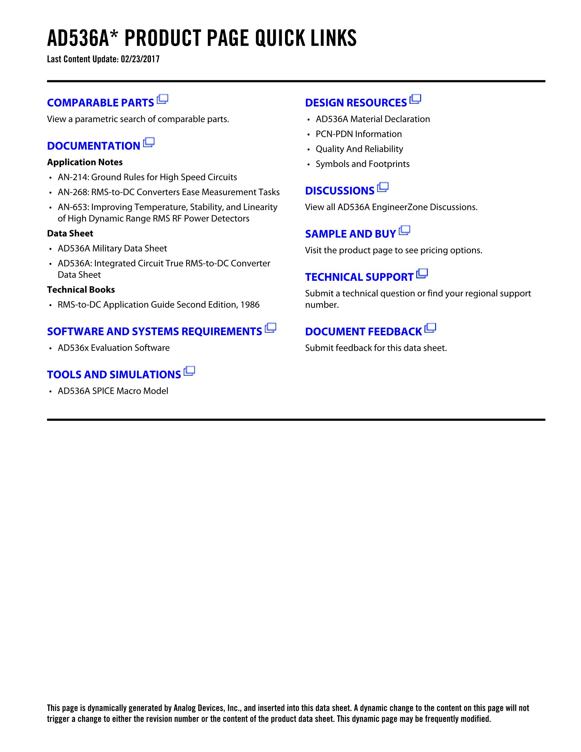 AD536AJQ's pdf picture 2