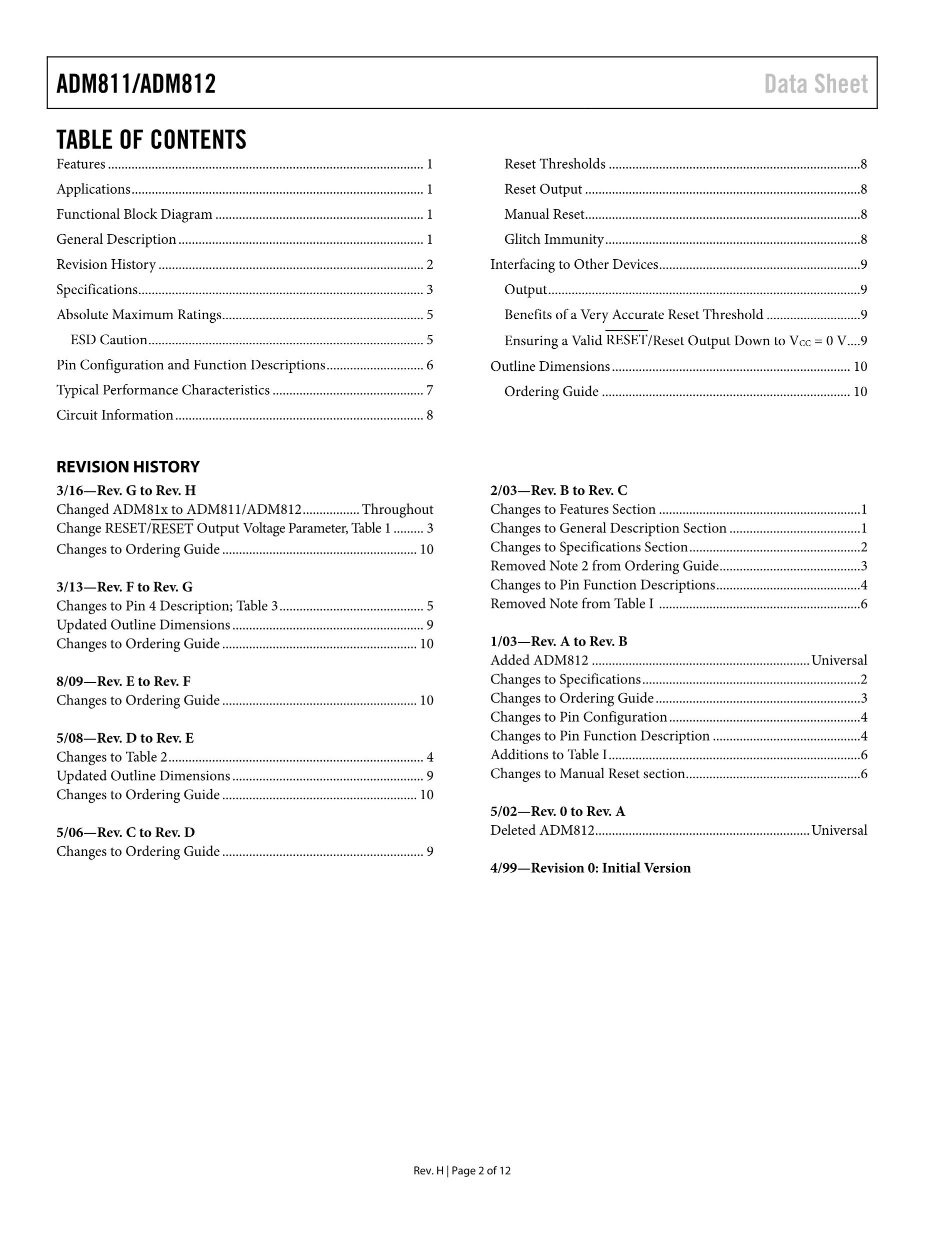 ADM811TARTZ-REEL7's pdf picture 2