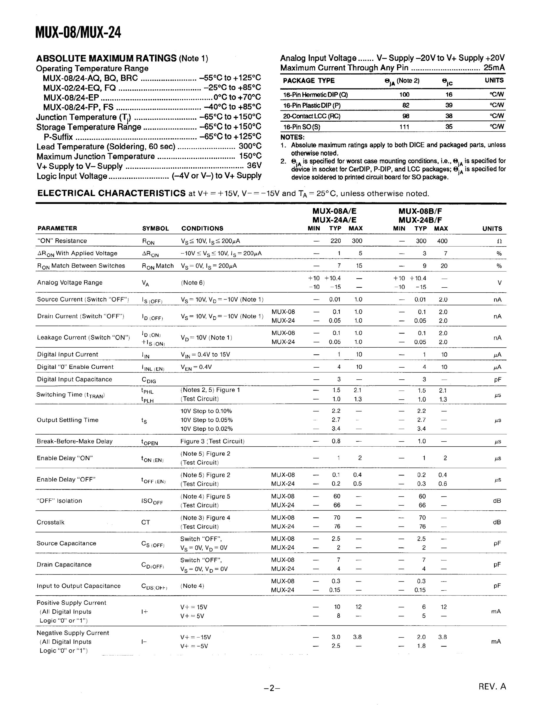 MUX08FP's pdf picture 2