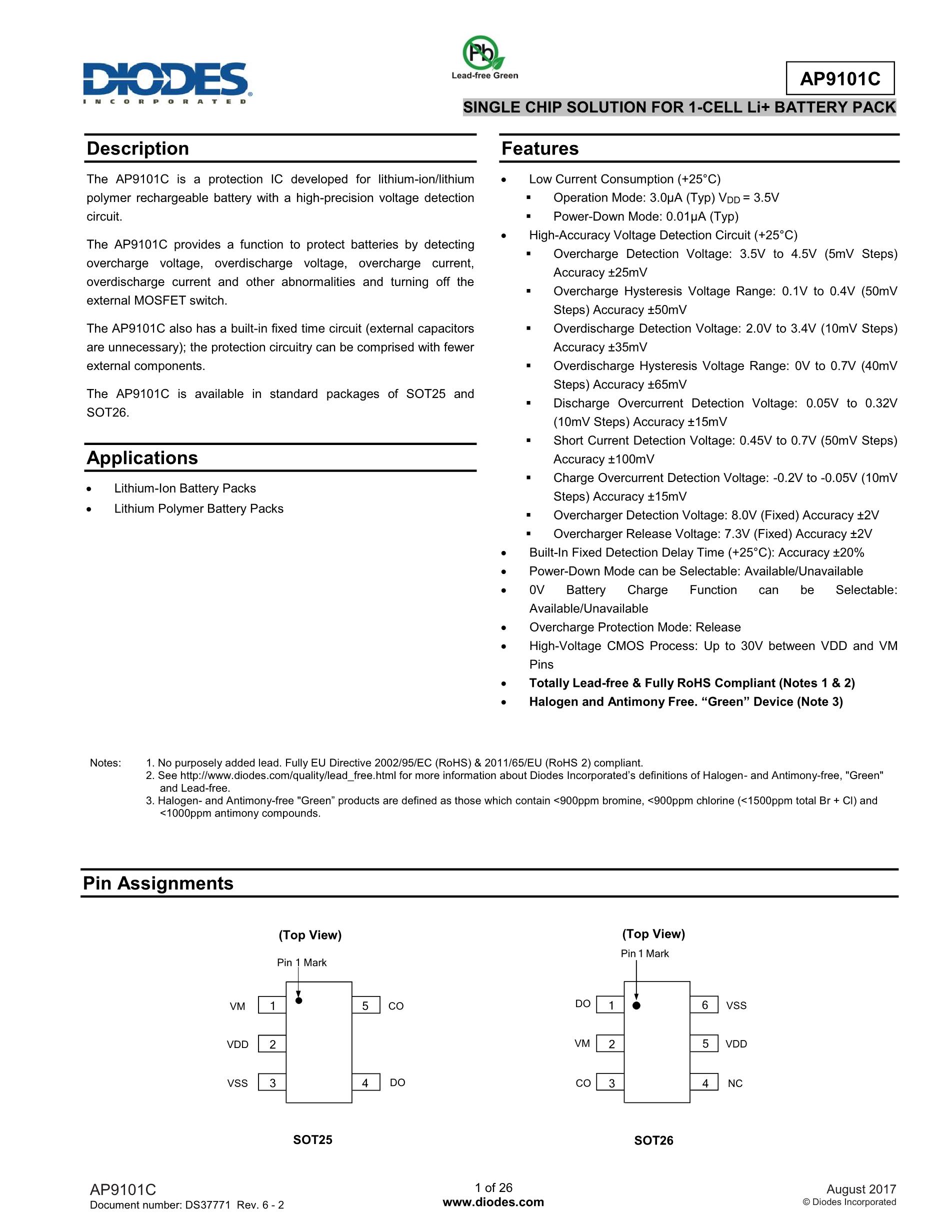 AP9101CAK6-ABTRG1's pdf picture 1