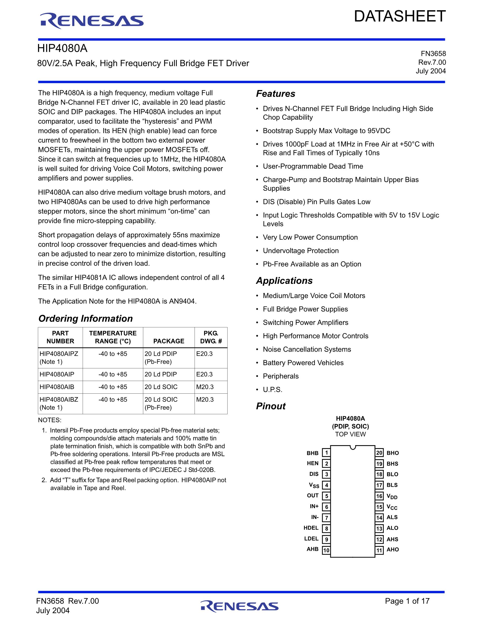 HIP4081AIBZ's pdf picture 1