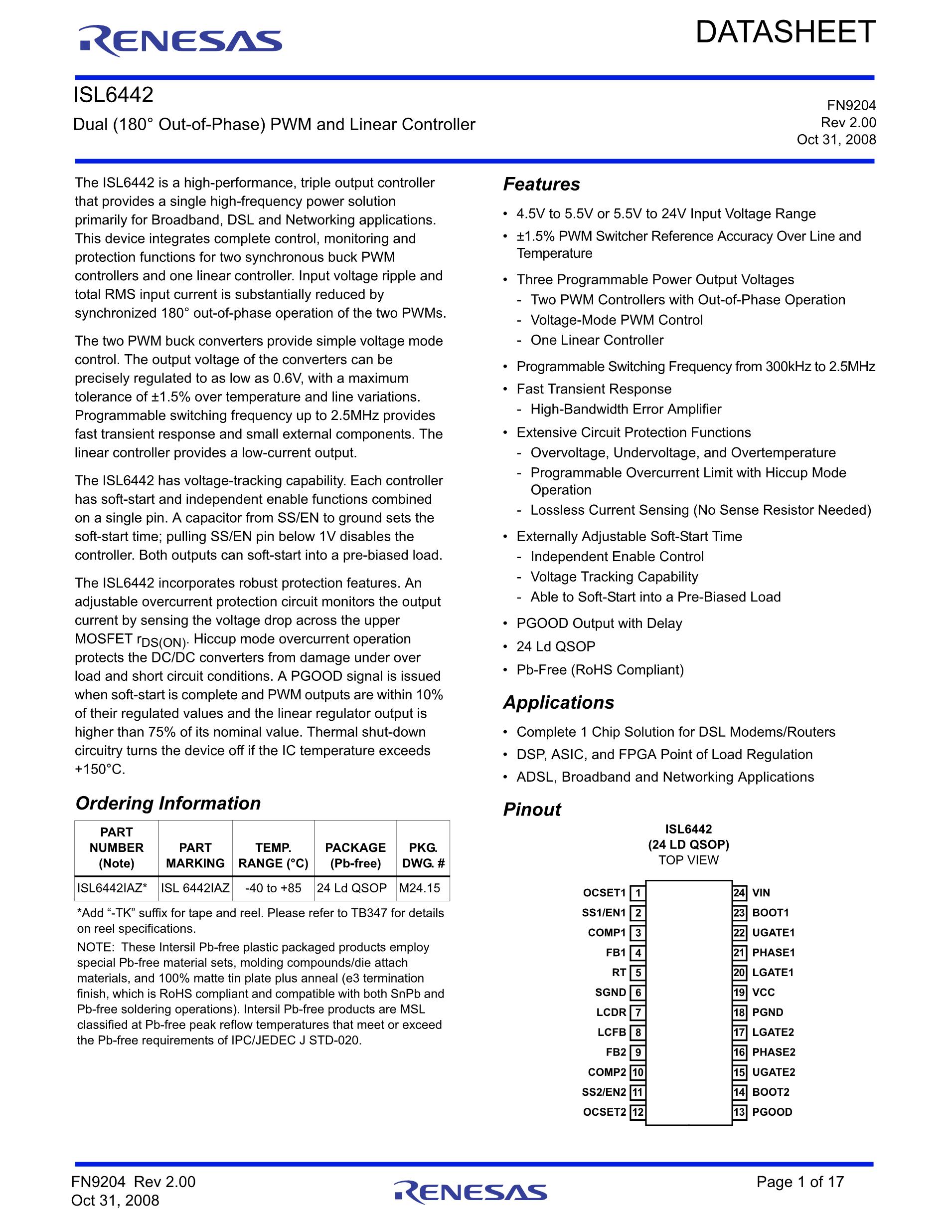 ISL6446IAZ-T7A's pdf picture 1