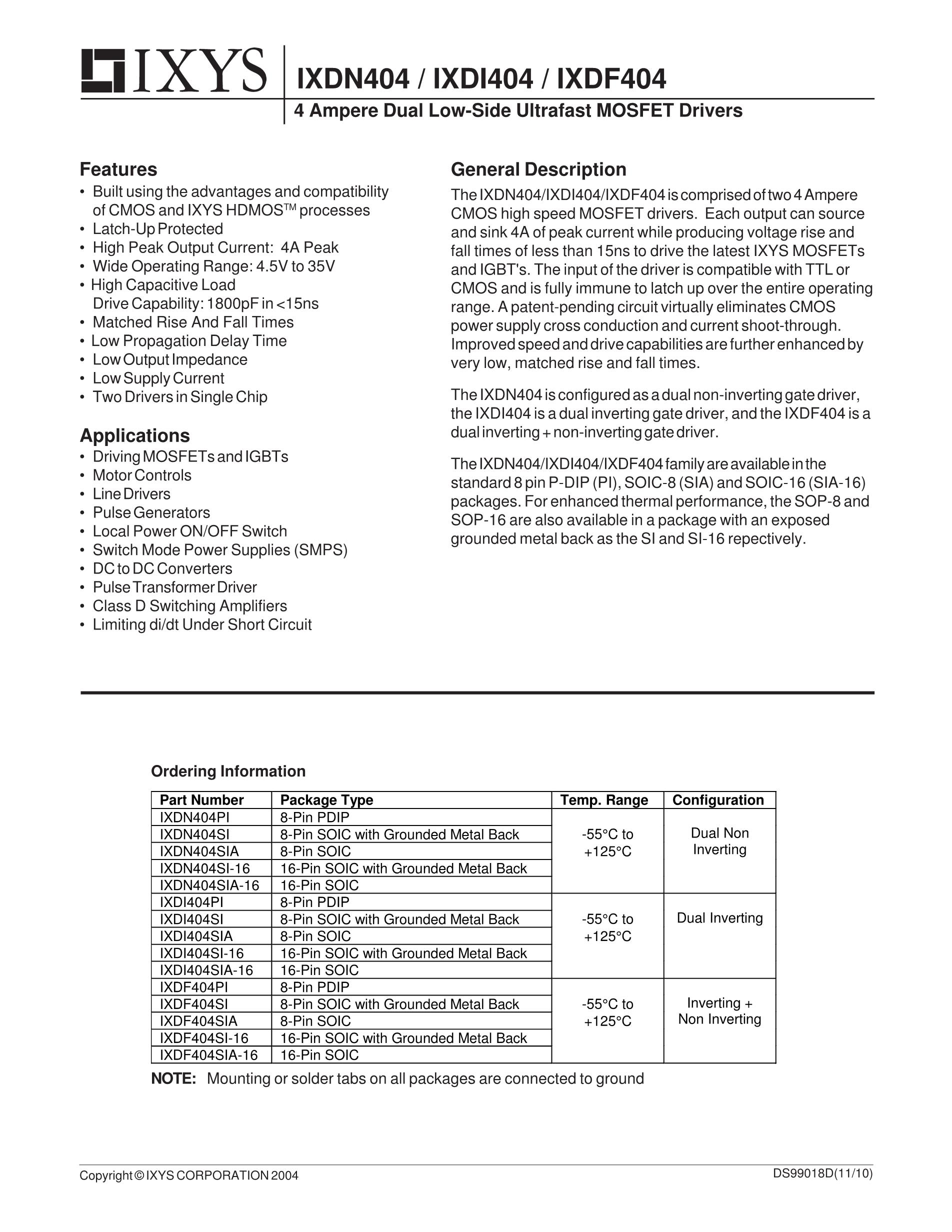 IXDN404SI's pdf picture 1