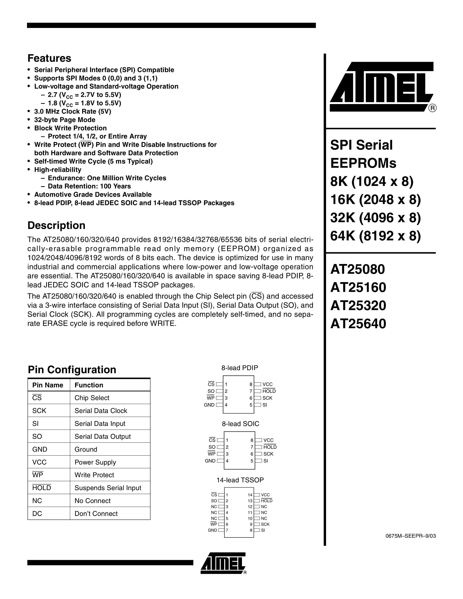 AT25320B-XPDGV-T's pdf picture 1