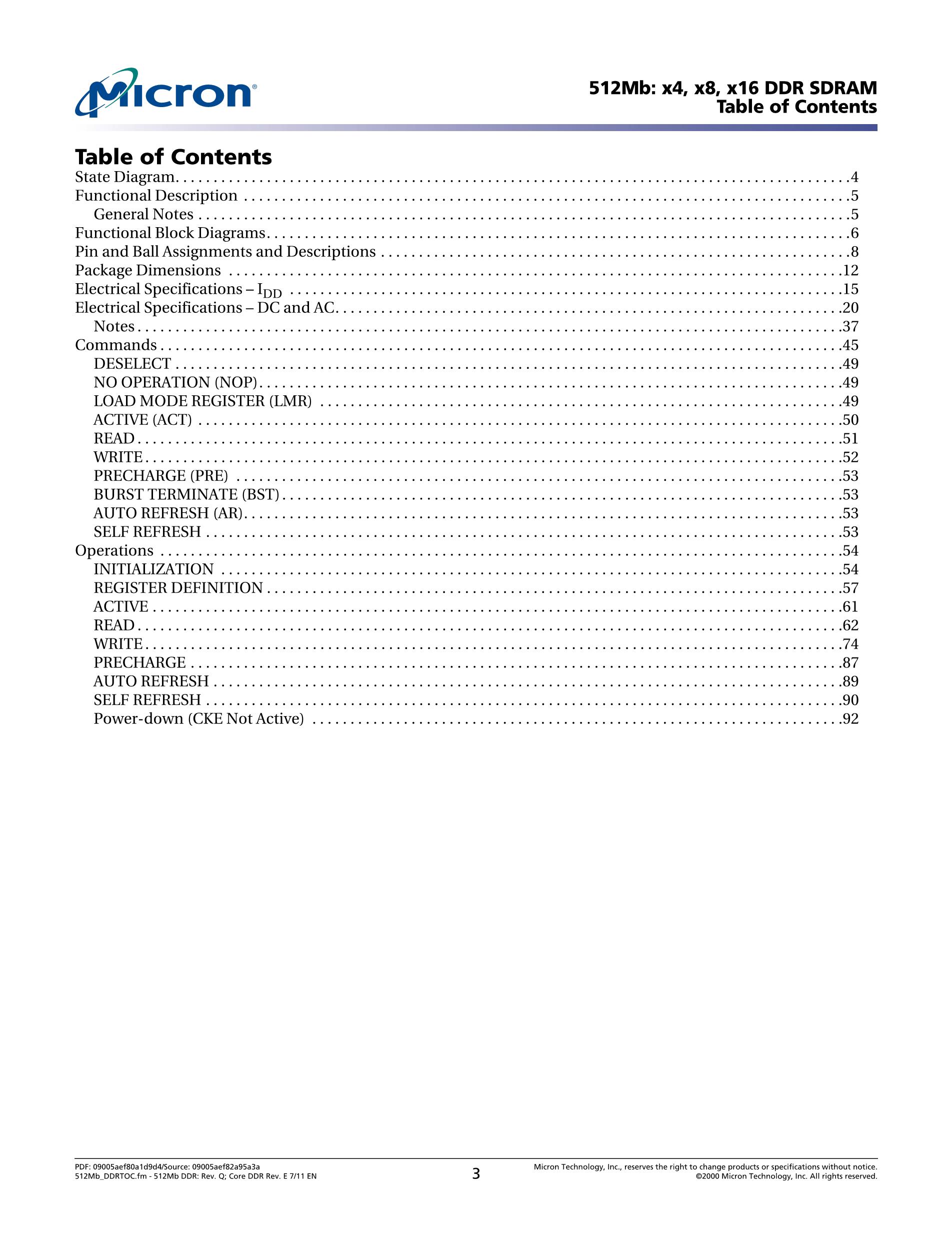 MT46V32M8P-5B IT:M's pdf picture 3