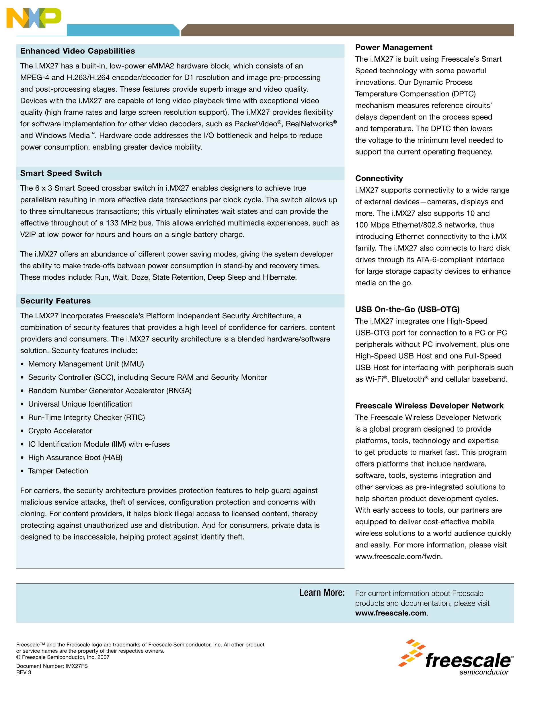 MCIMX287CVM4B's pdf picture 2