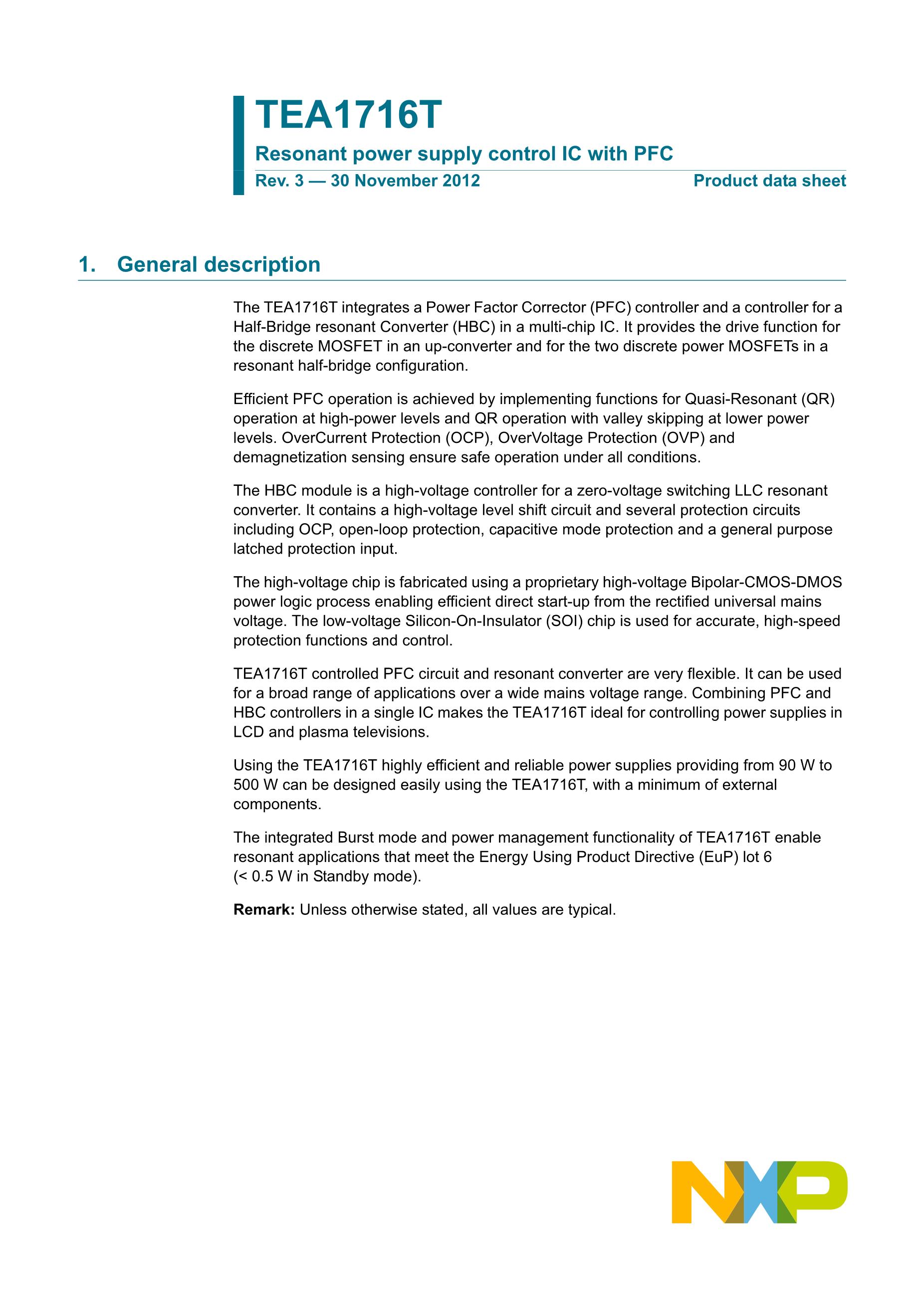 TEA1713T/N2,518's pdf picture 1