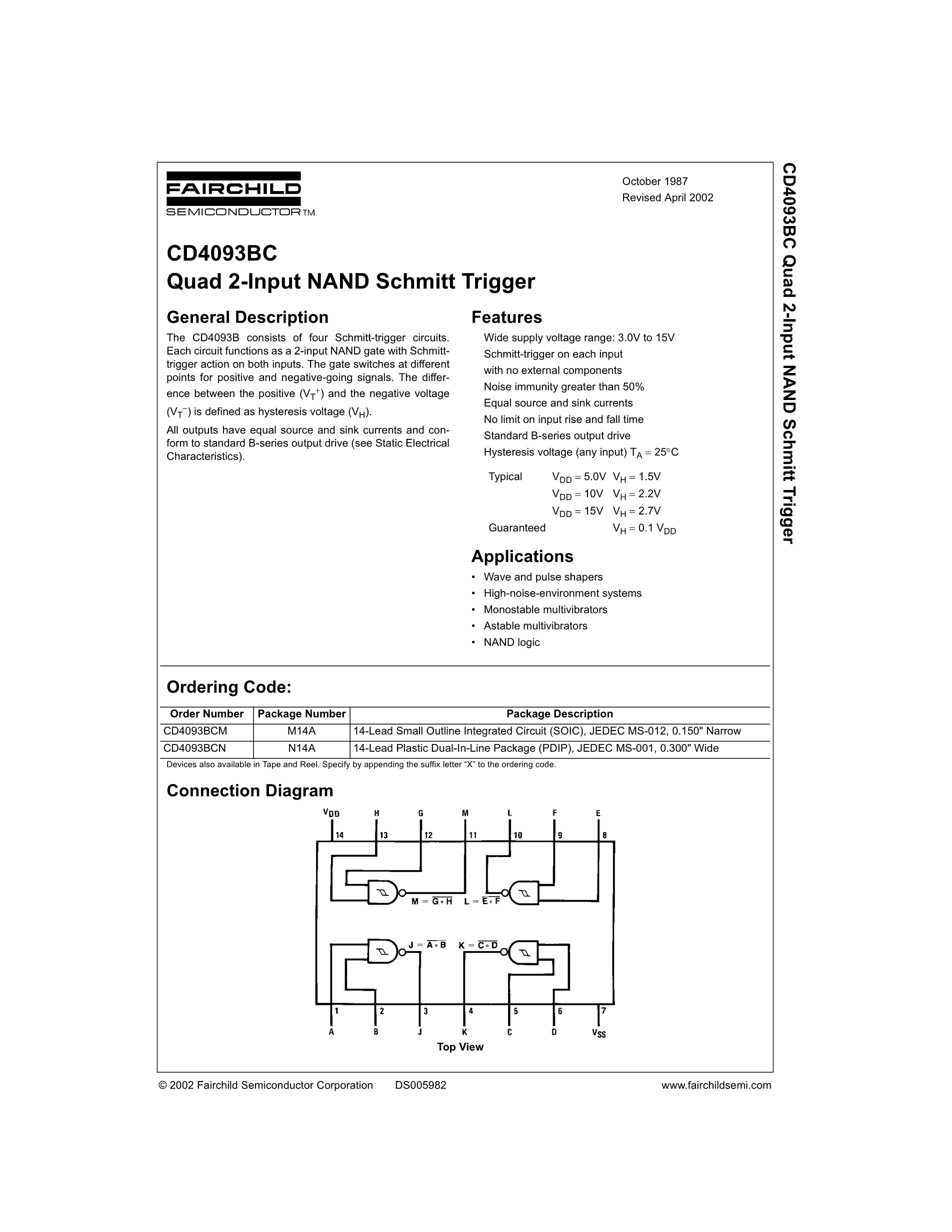 CD4093BCMX's pdf picture 1