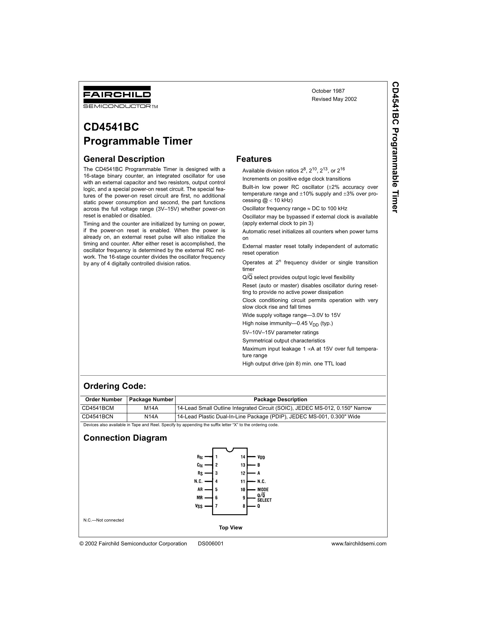 CD4541BCN's pdf picture 1