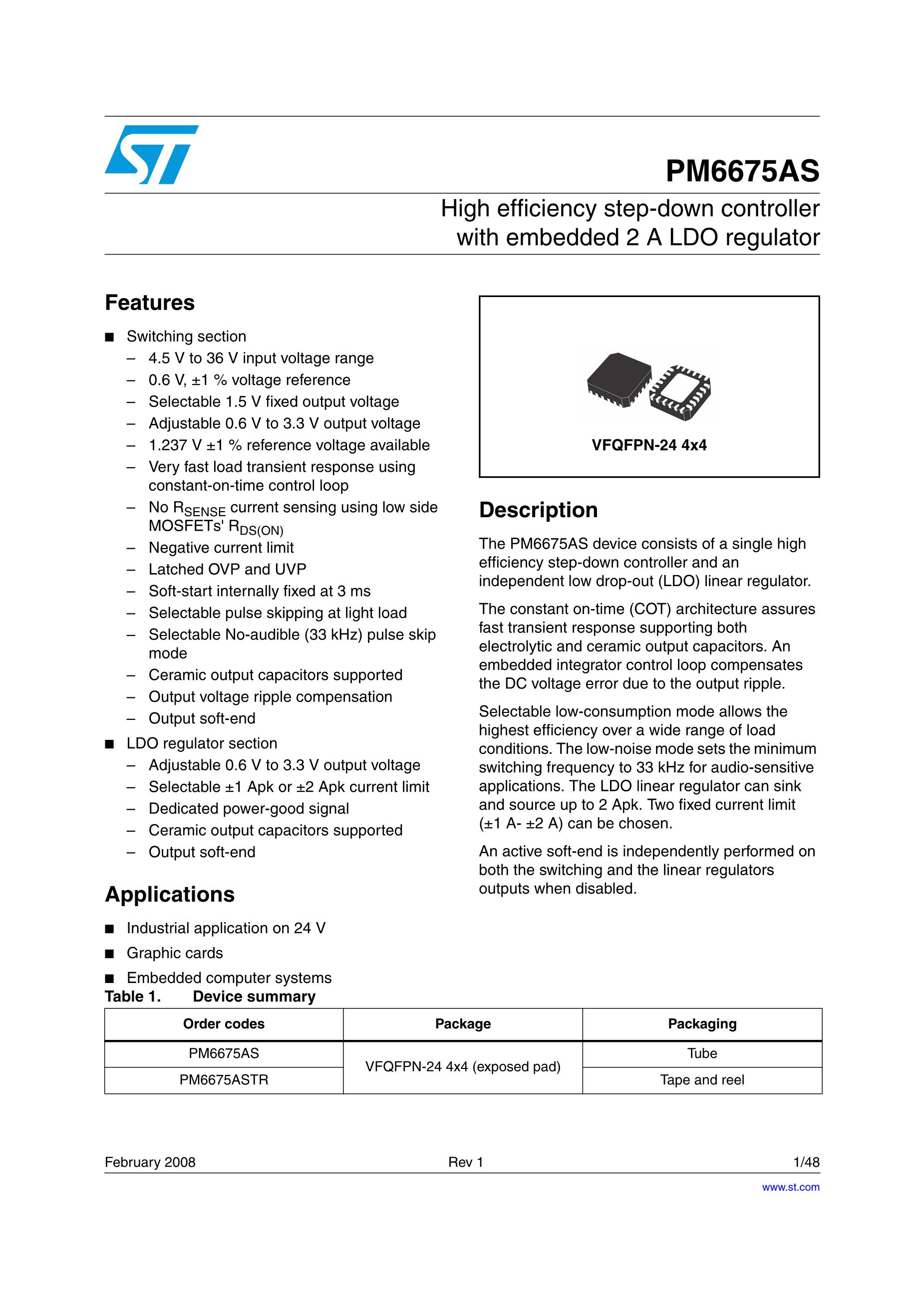 PM6675TR's pdf picture 1