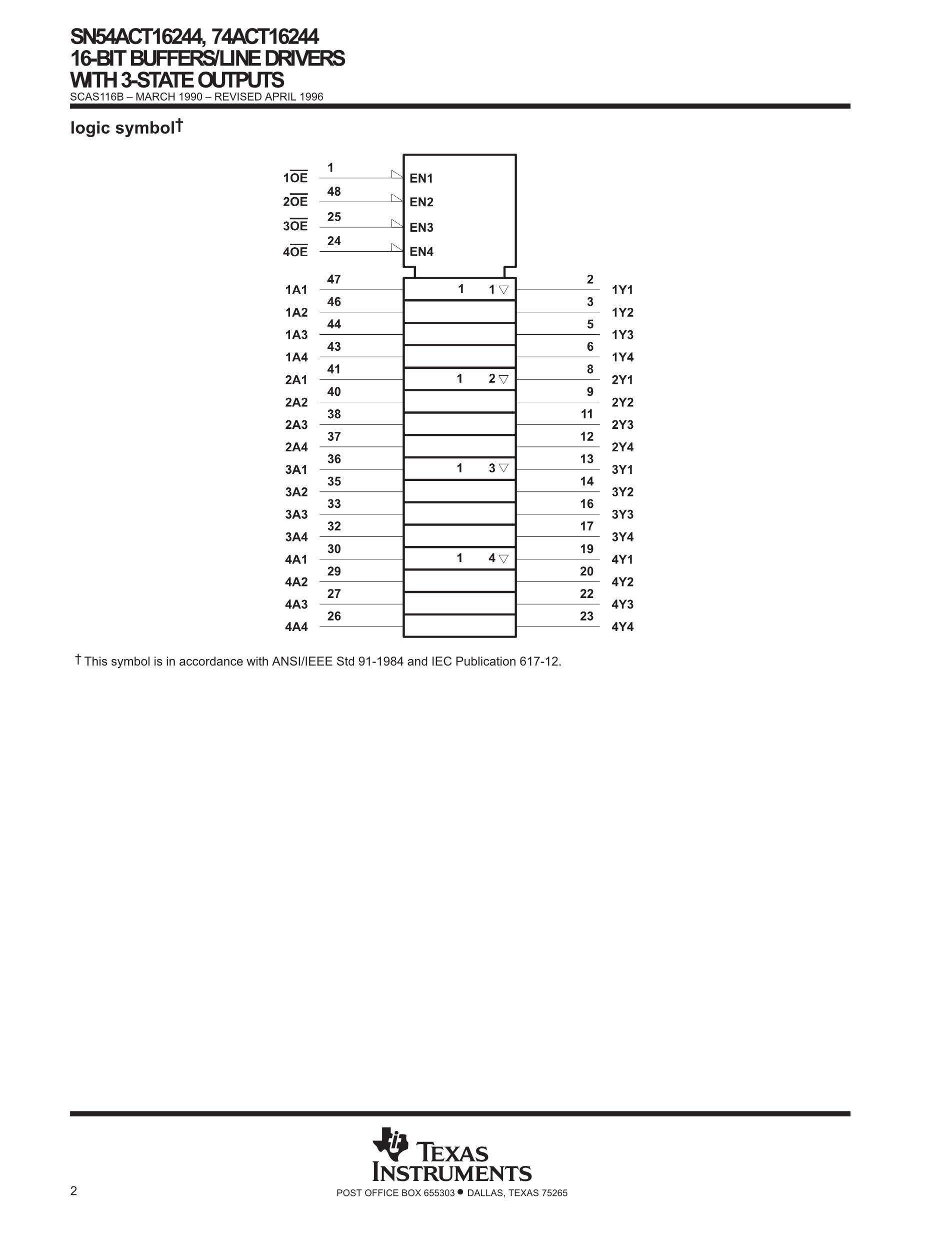 74ACT16244DL's pdf picture 2