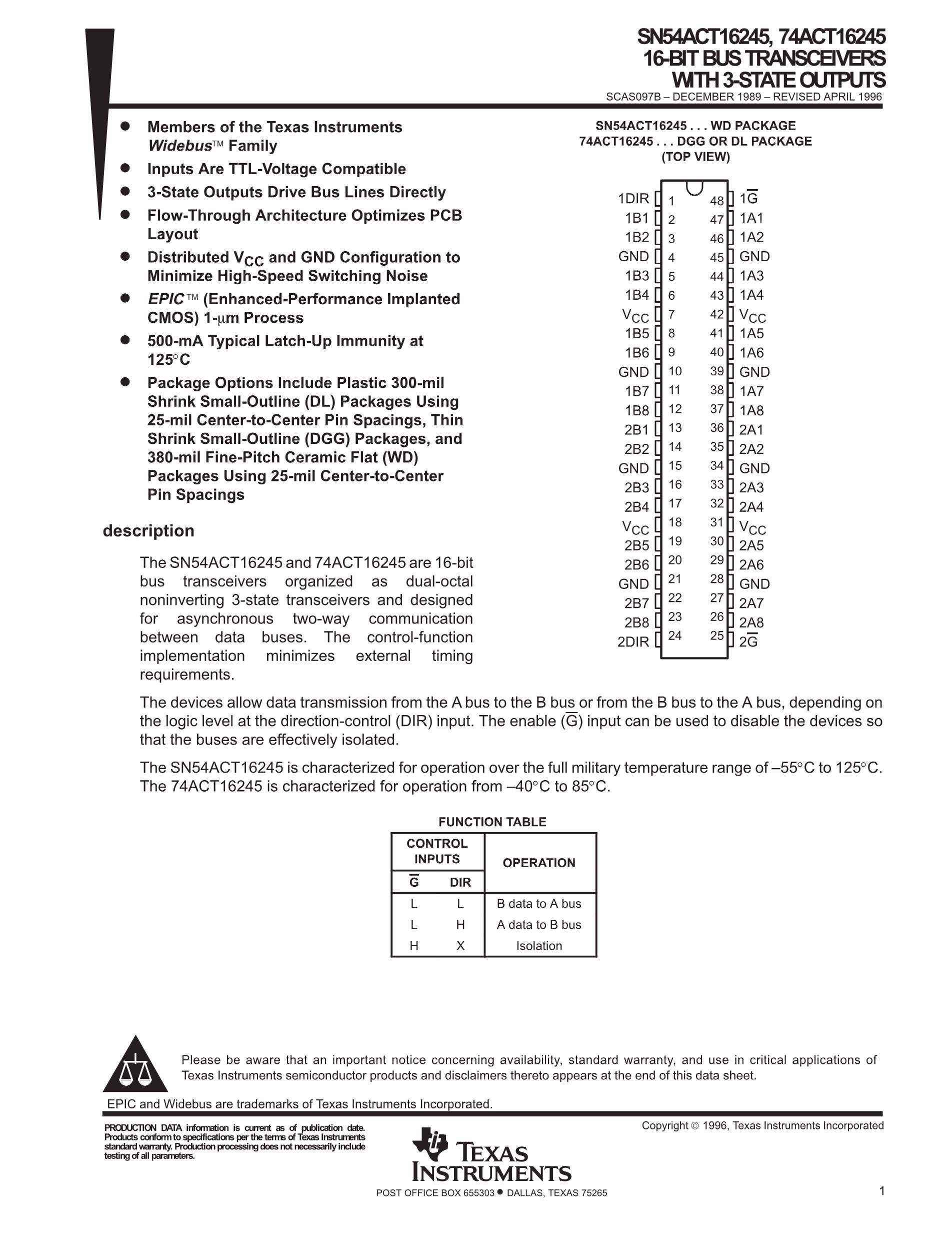 74ACT138SC's pdf picture 1
