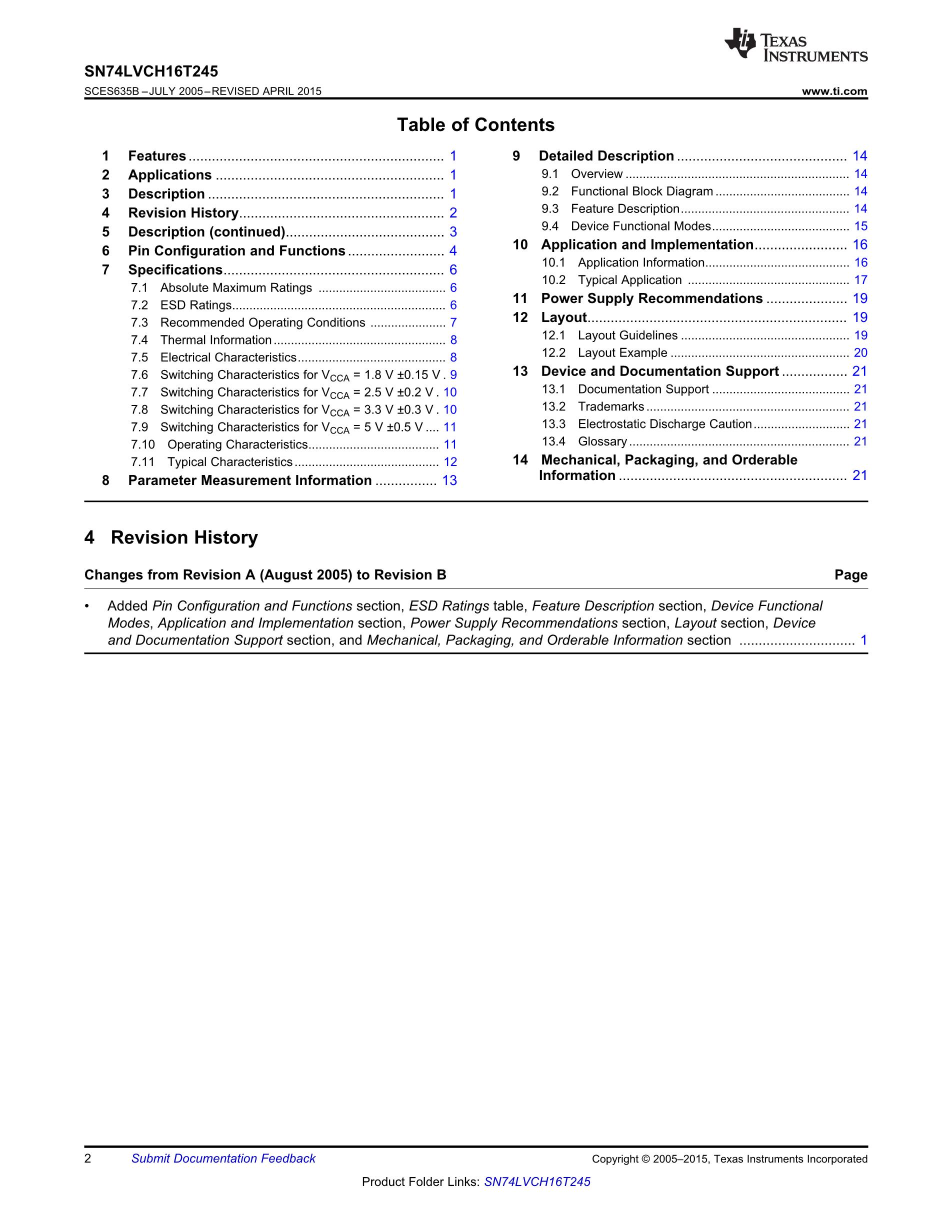 74LVCH16T245ZQLR's pdf picture 2