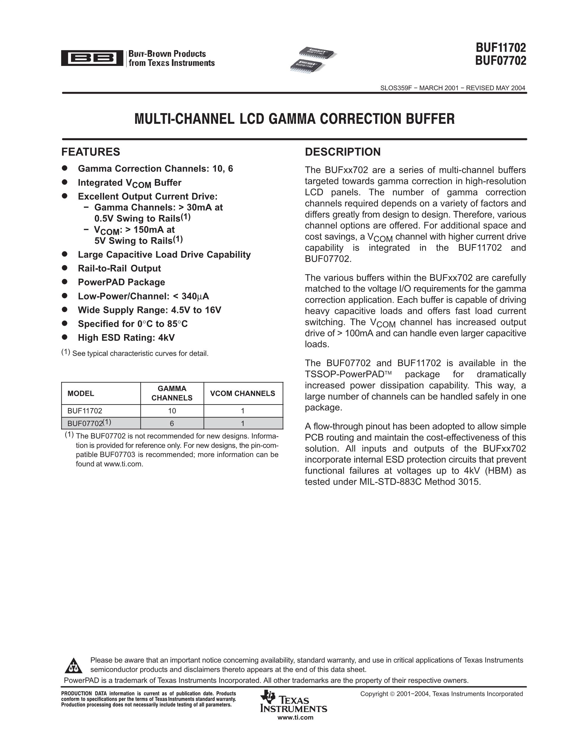 BUF11702PWP's pdf picture 1