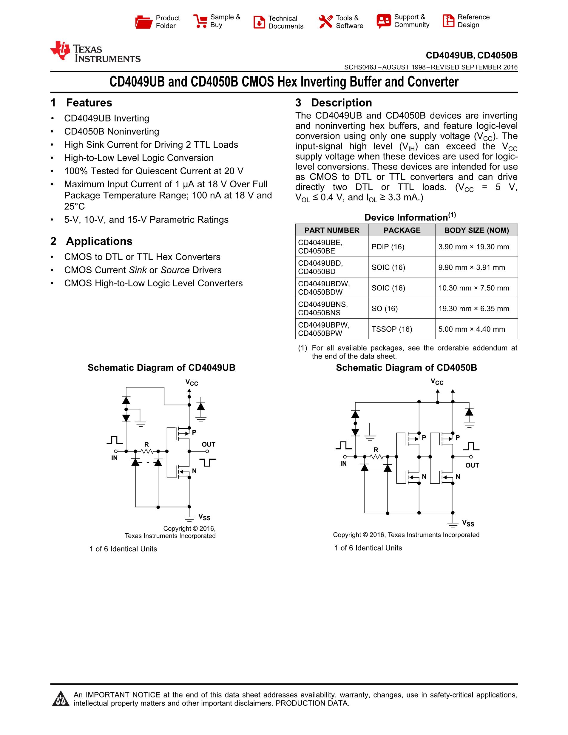 CD4050BD's pdf picture 1