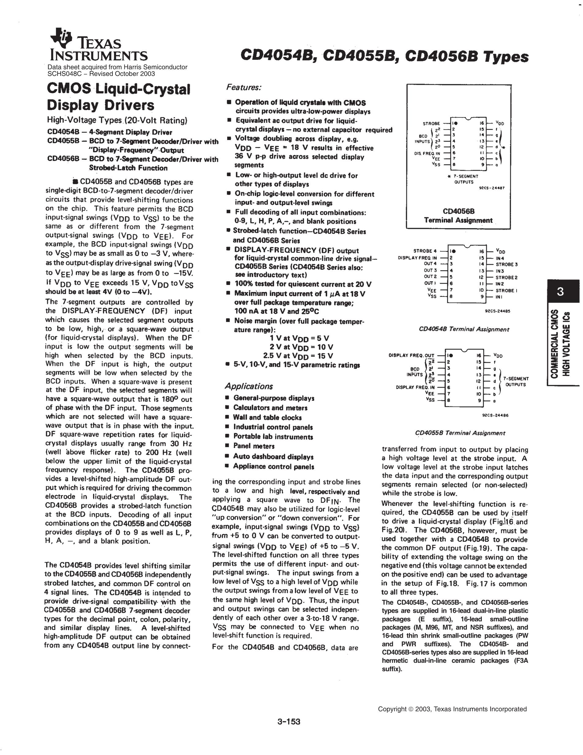 CD4055BPW's pdf picture 1