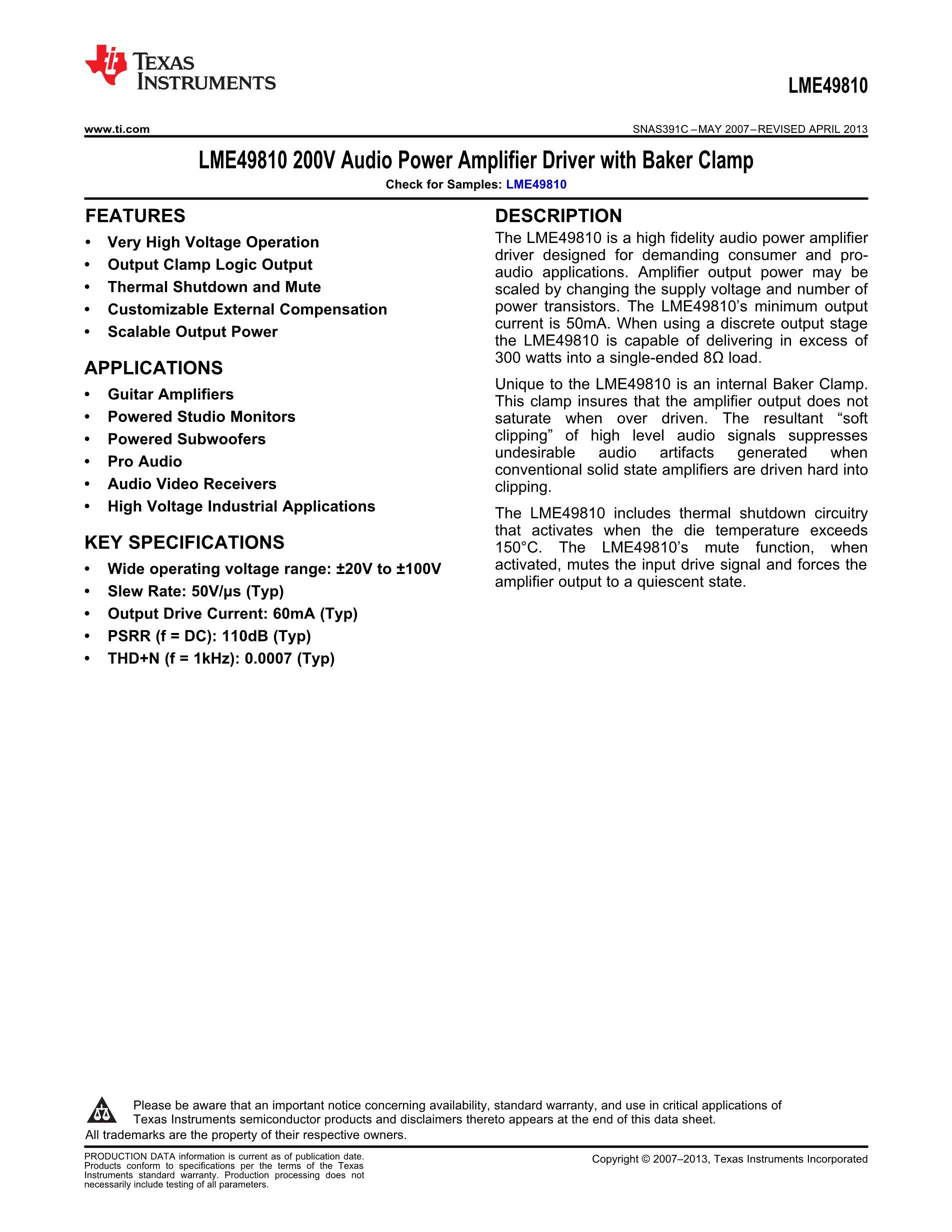 LME49860MAX/NOPB's pdf picture 1