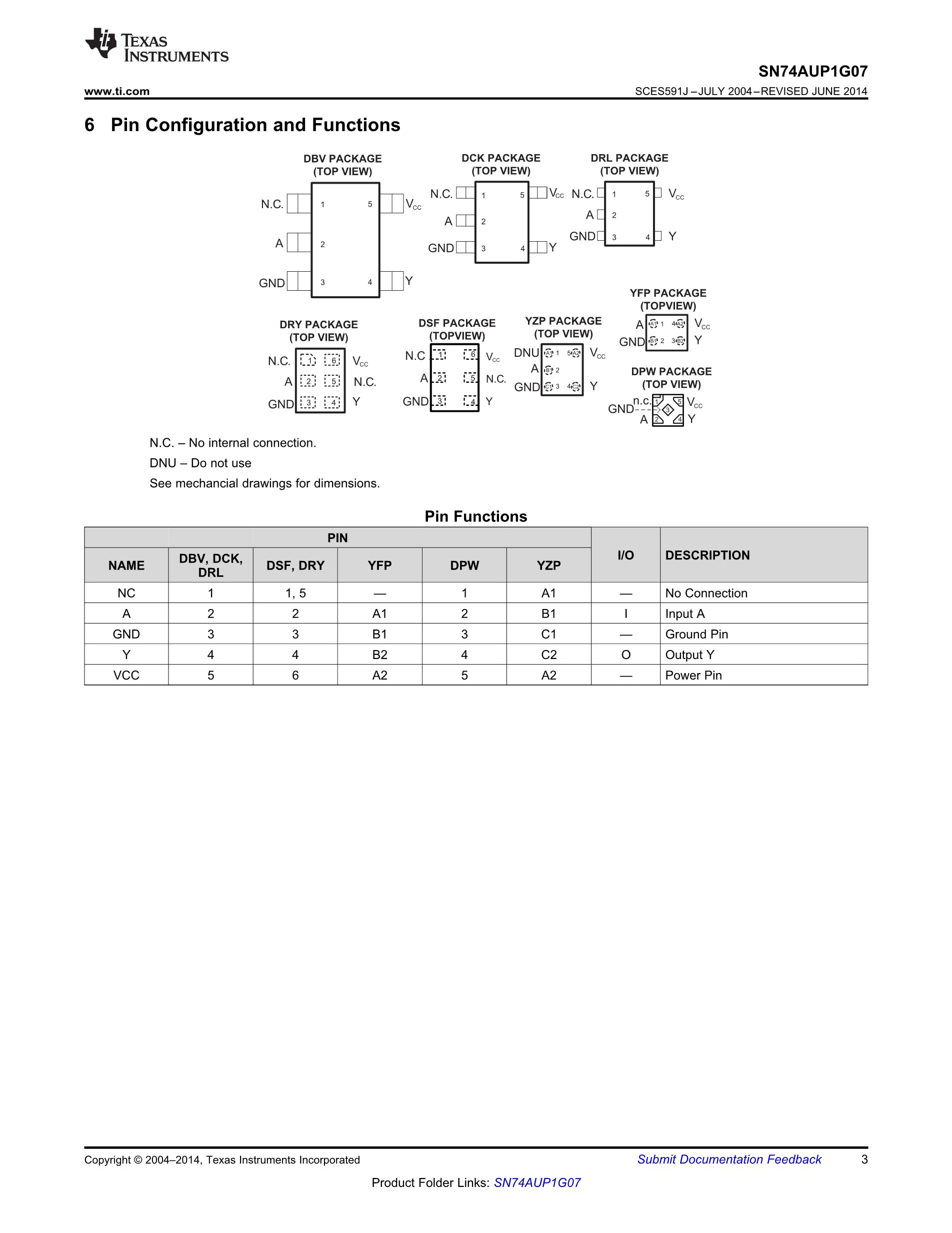 SN74AUP1G125DBVR's pdf picture 3