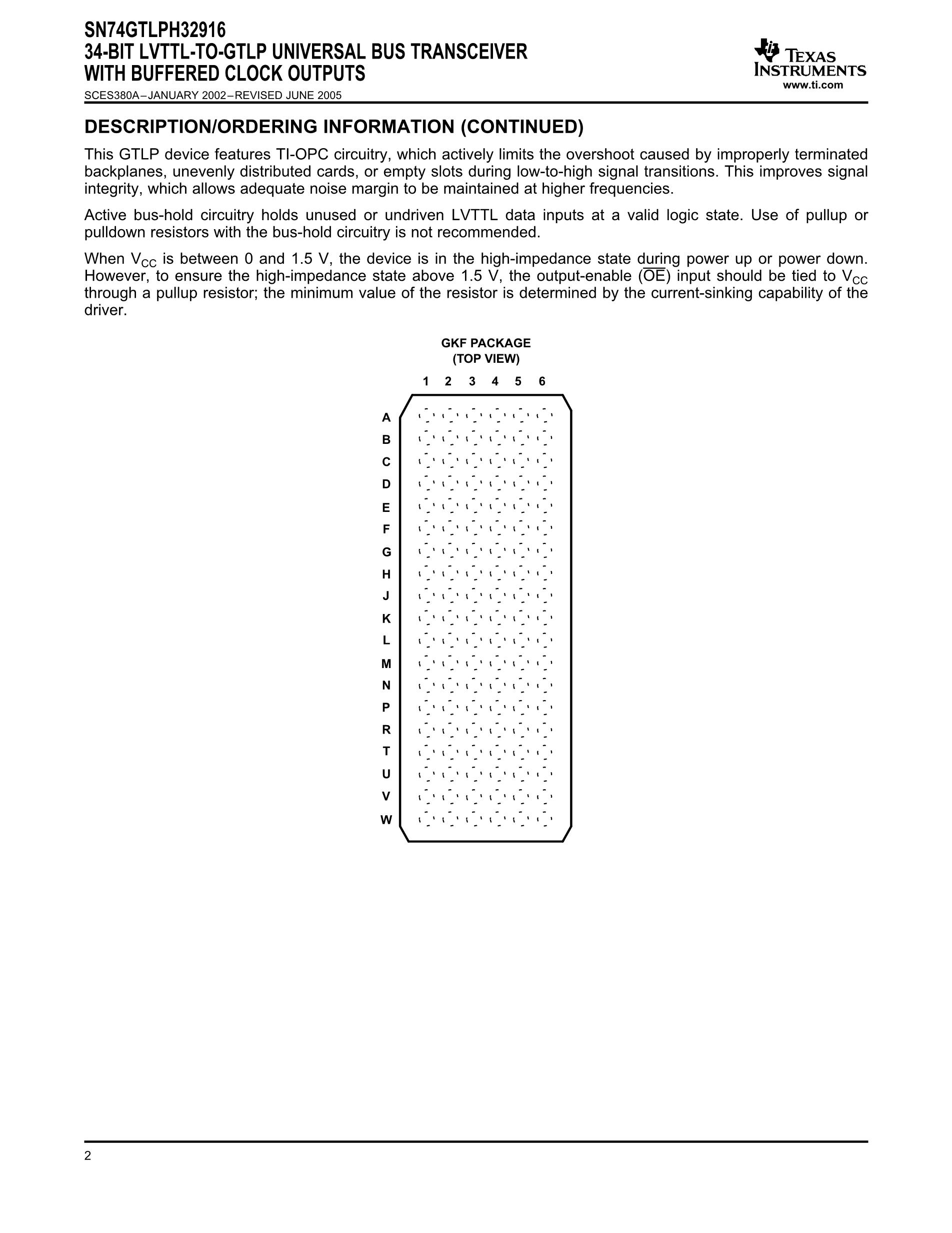 SN74GTL2007PWR's pdf picture 2