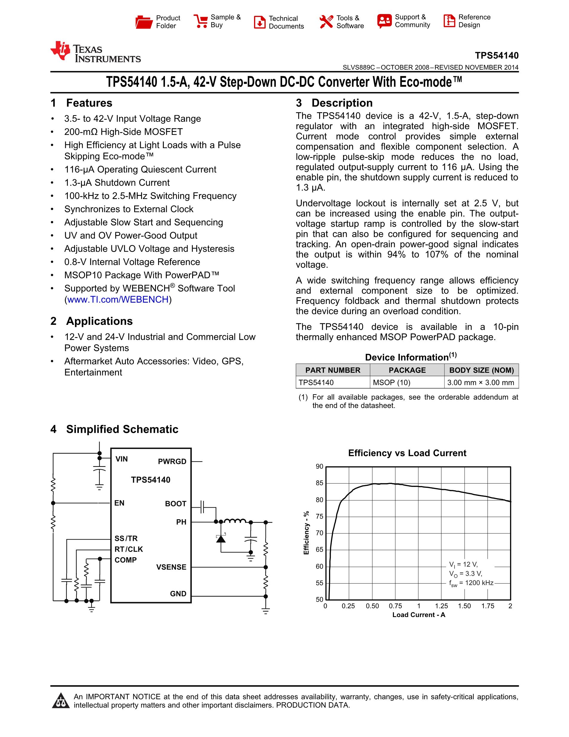TPS54122QRHLRQ1's pdf picture 1