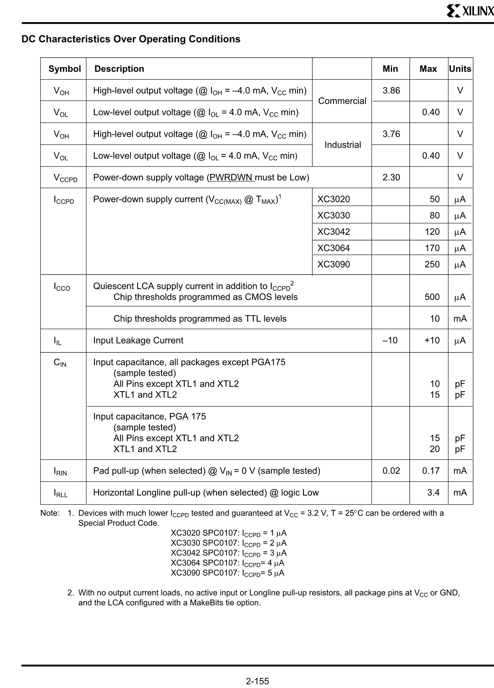 XC3042-100PC84C's pdf picture 3