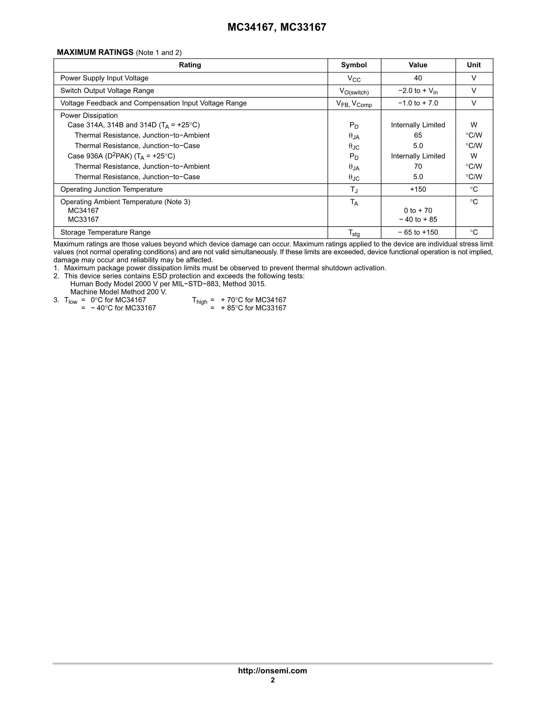 MC33161PG's pdf picture 2