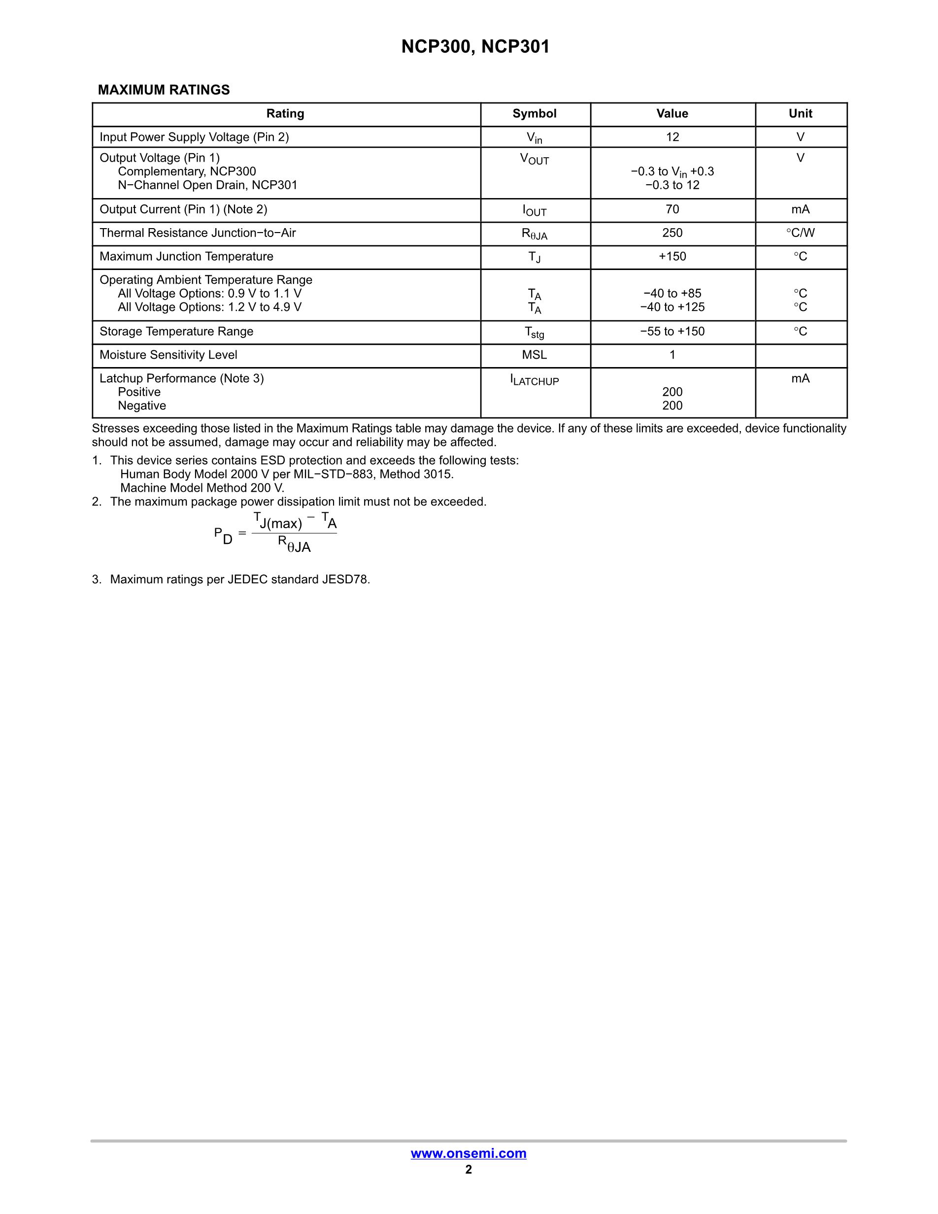 NCP301LSN20T1's pdf picture 2