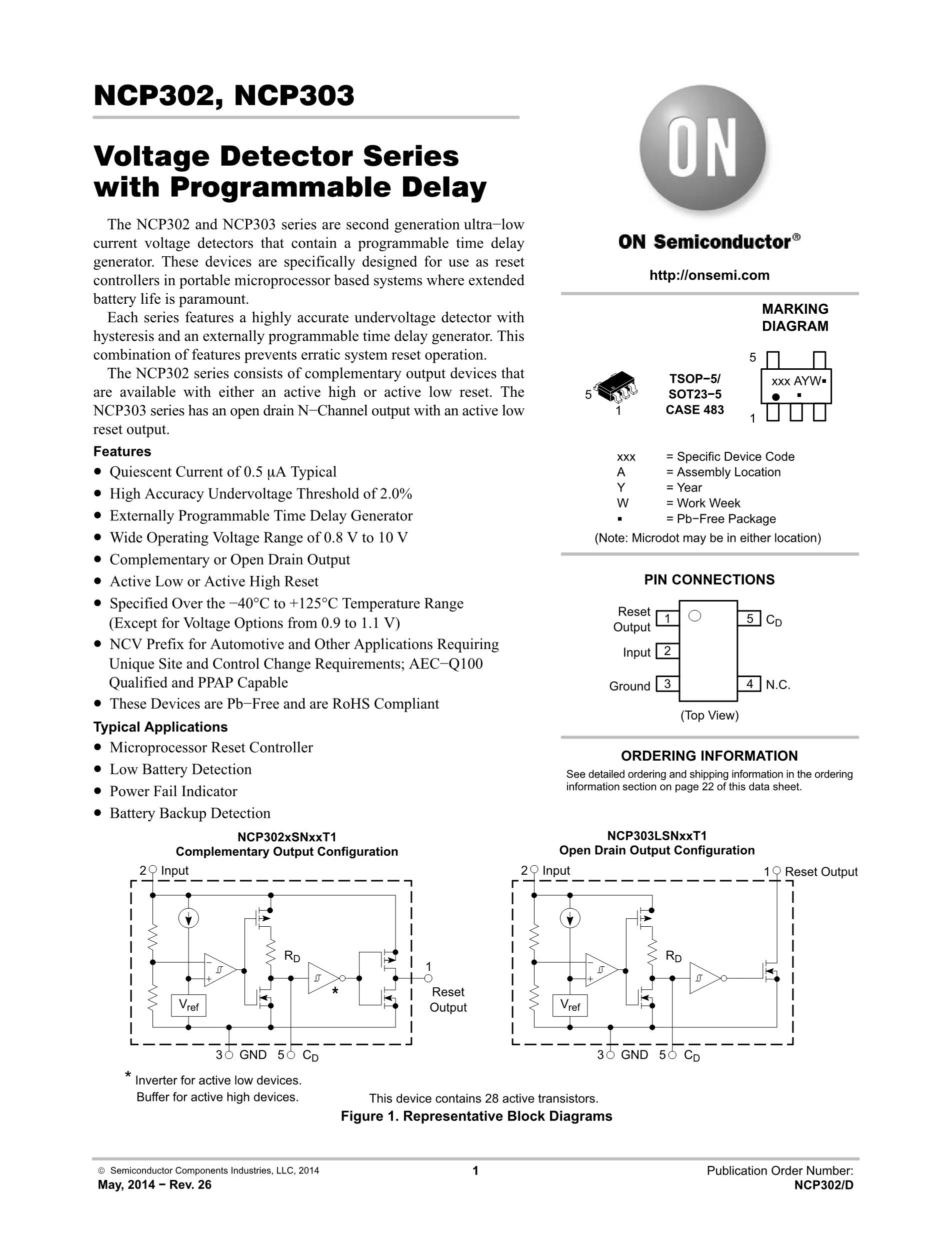 NCP303LSN16T1G's pdf picture 1