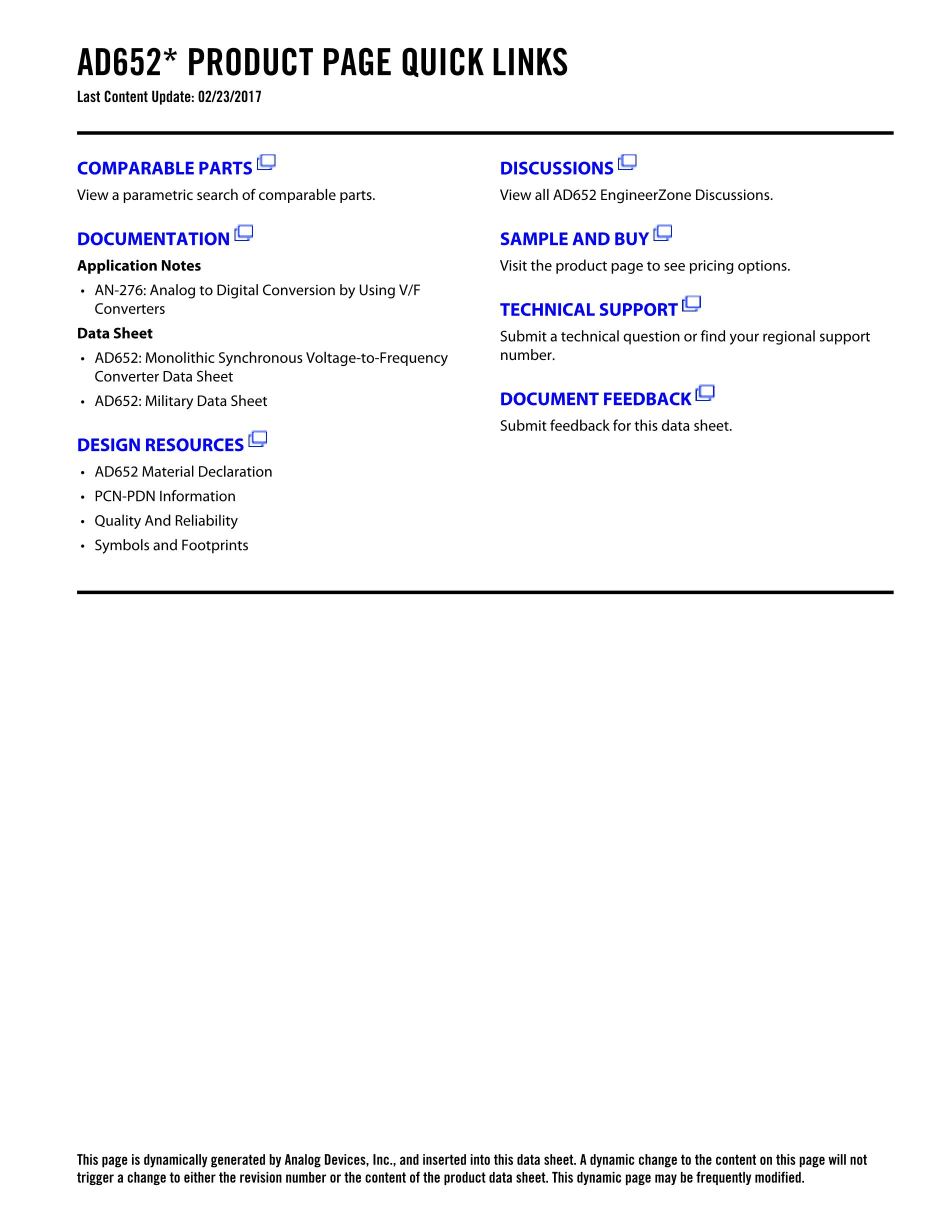 AD652AQ's pdf picture 2