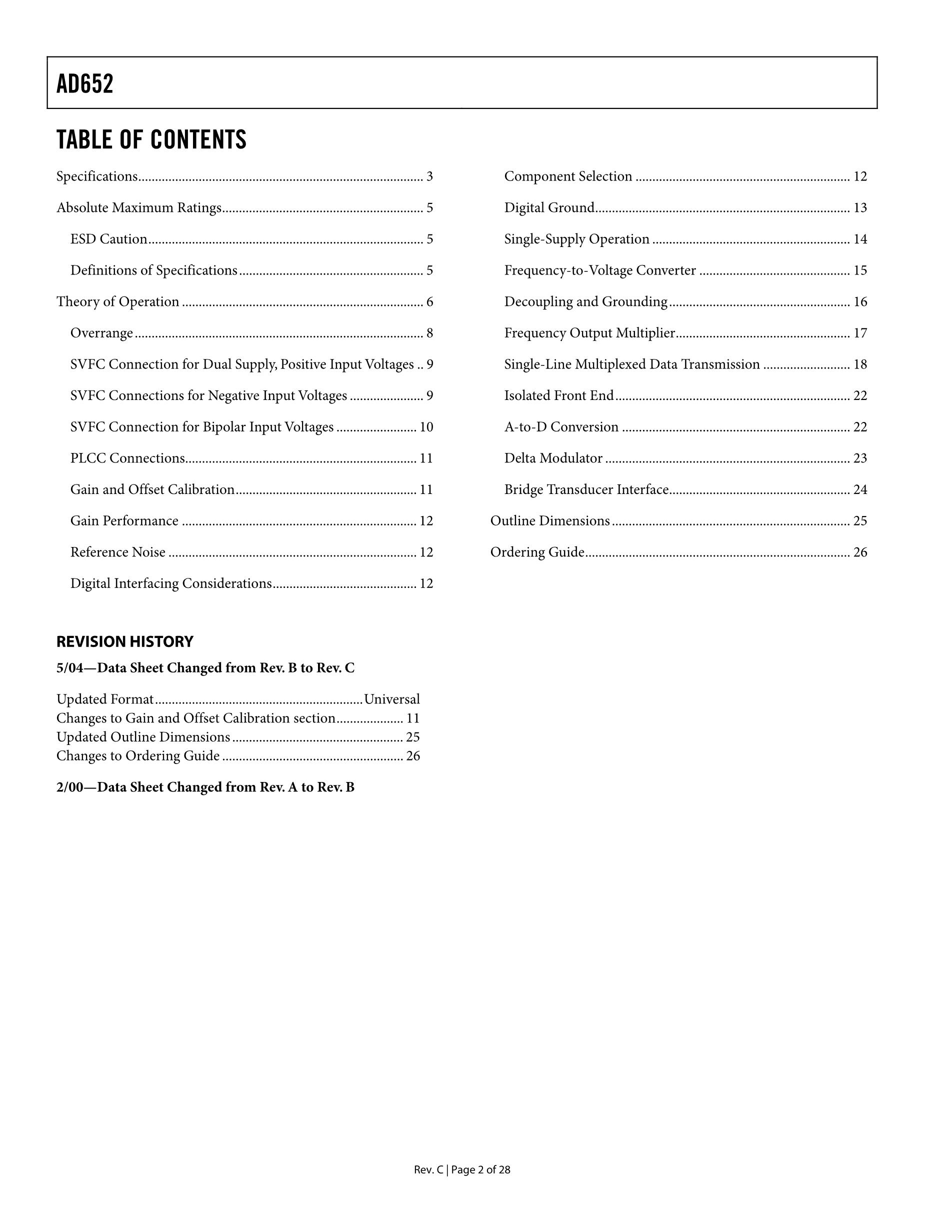 AD652AQ's pdf picture 3