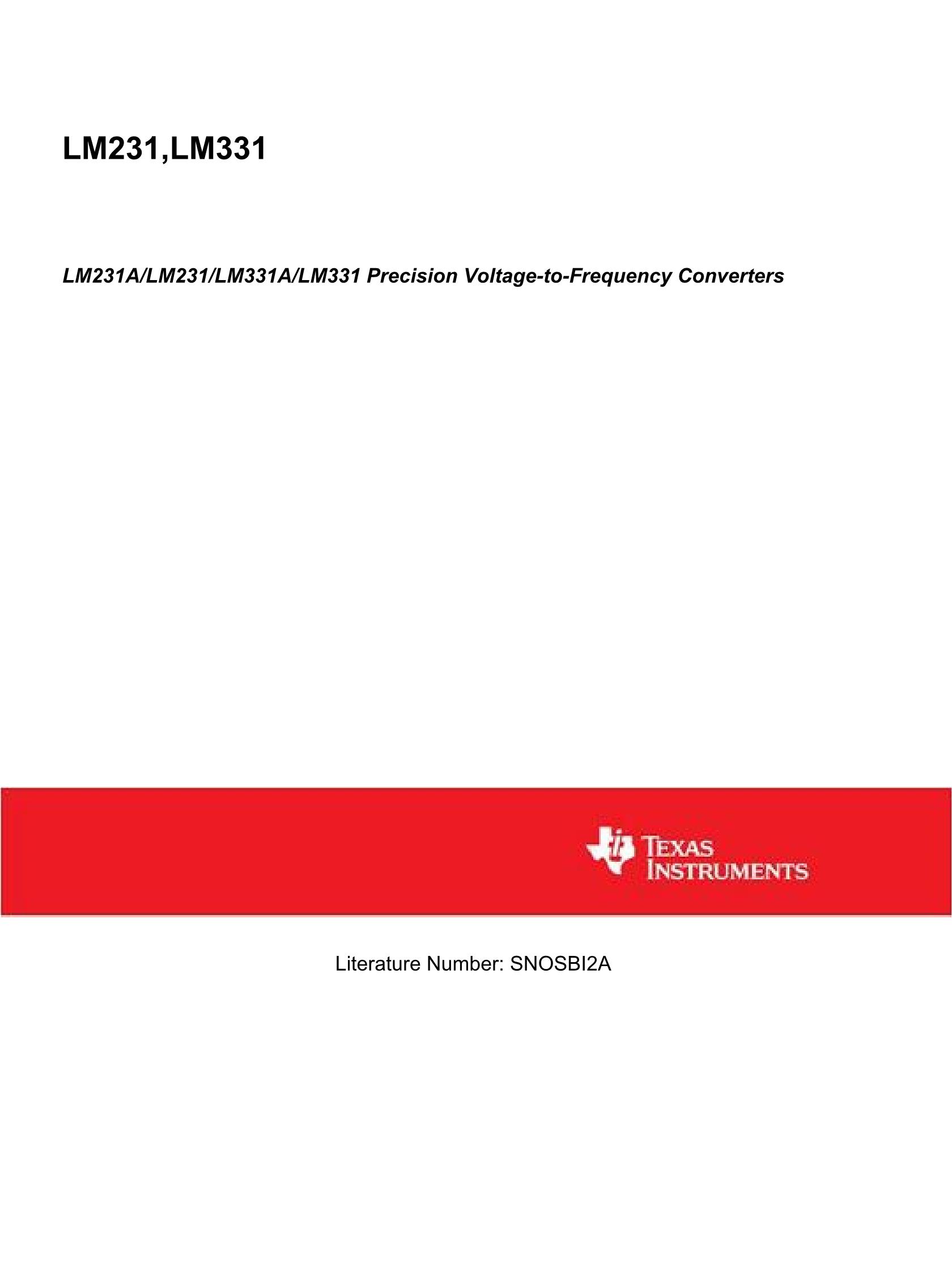 LM331N/NOPB's pdf picture 1