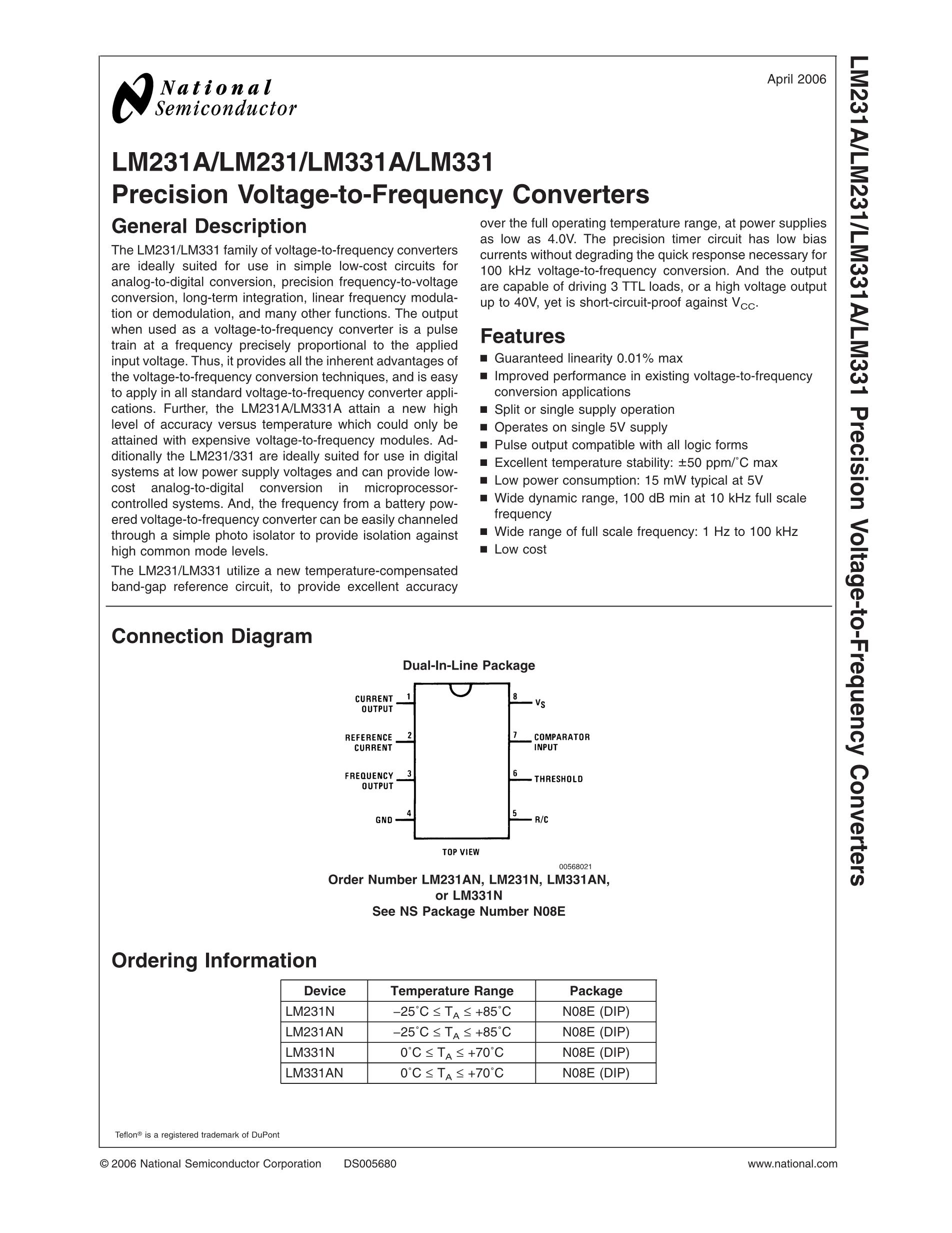 LM331N/NOPB's pdf picture 2