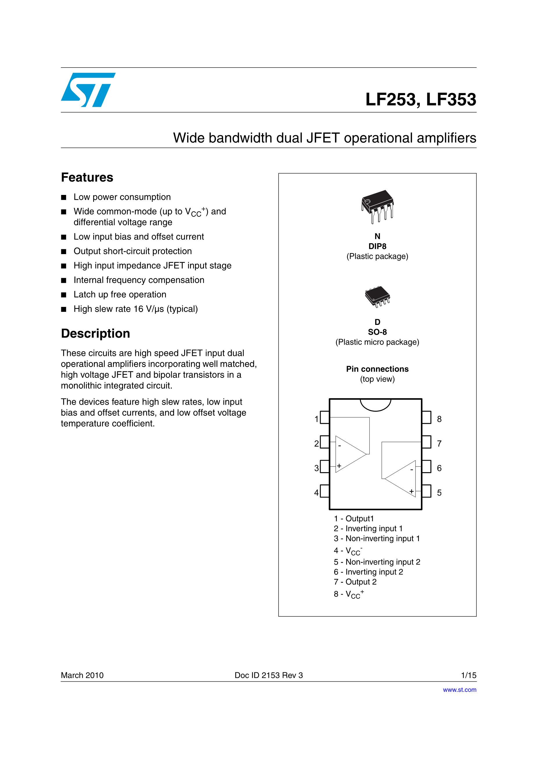 LF353DR's pdf picture 1