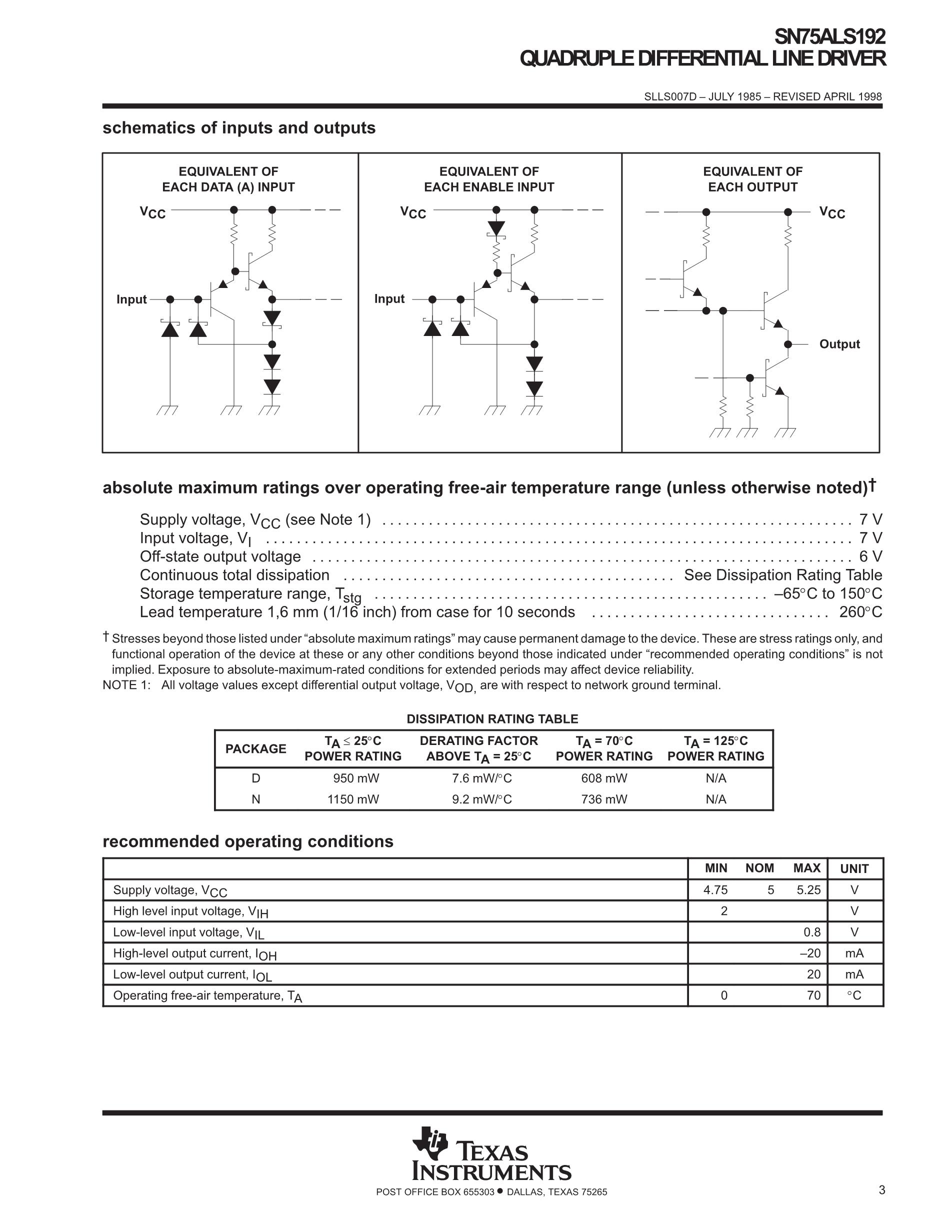 SN75ALS057DW's pdf picture 3