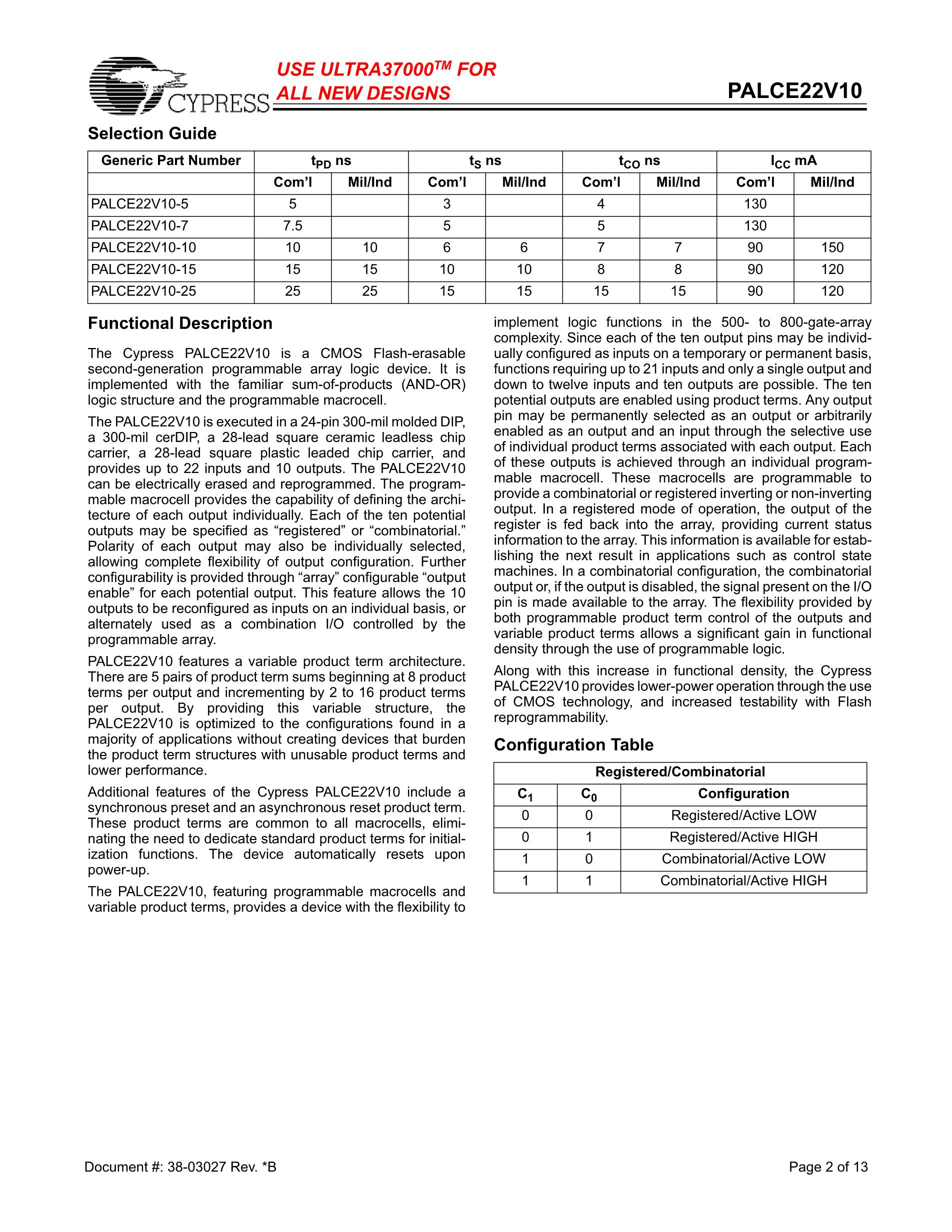 PALC22V10D-25JC's pdf picture 2