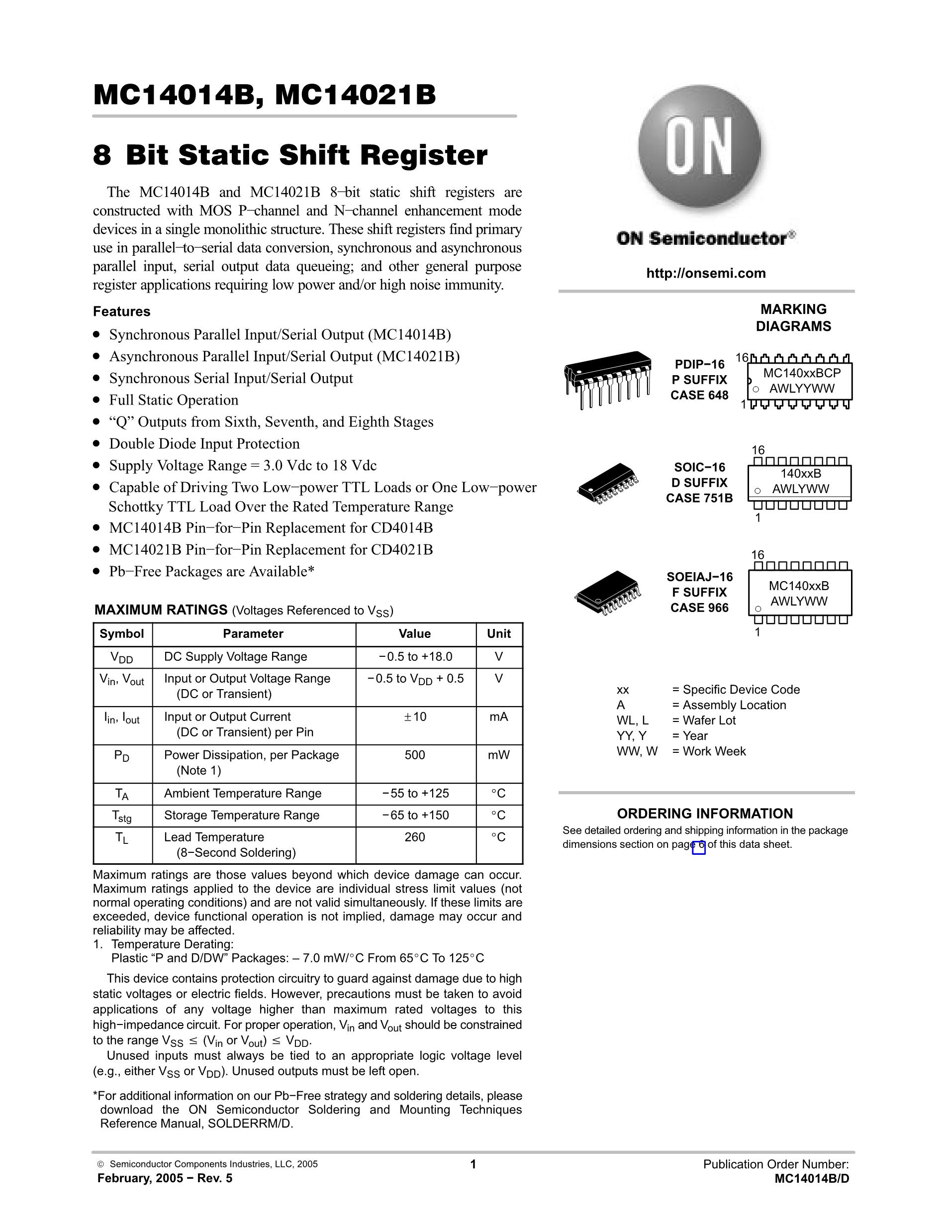 MC14028BDR2G's pdf picture 1