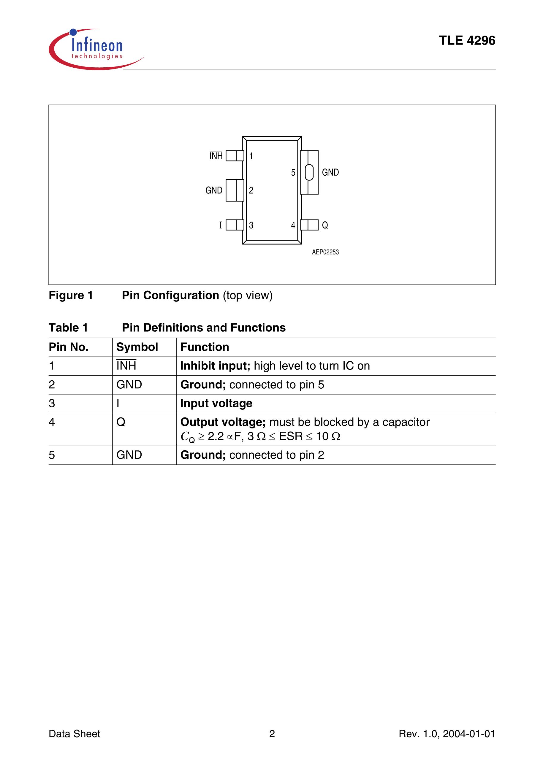 TLE4290DNTMA1's pdf picture 2