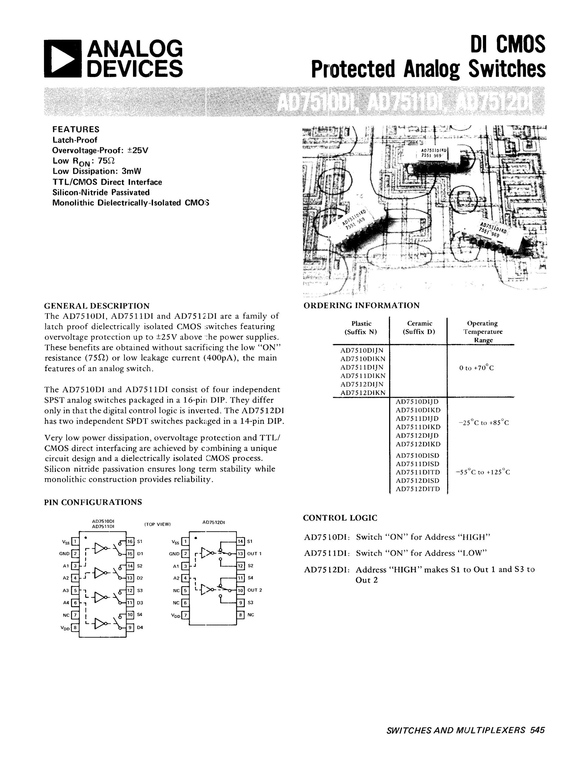 AD7510DIJQ's pdf picture 1