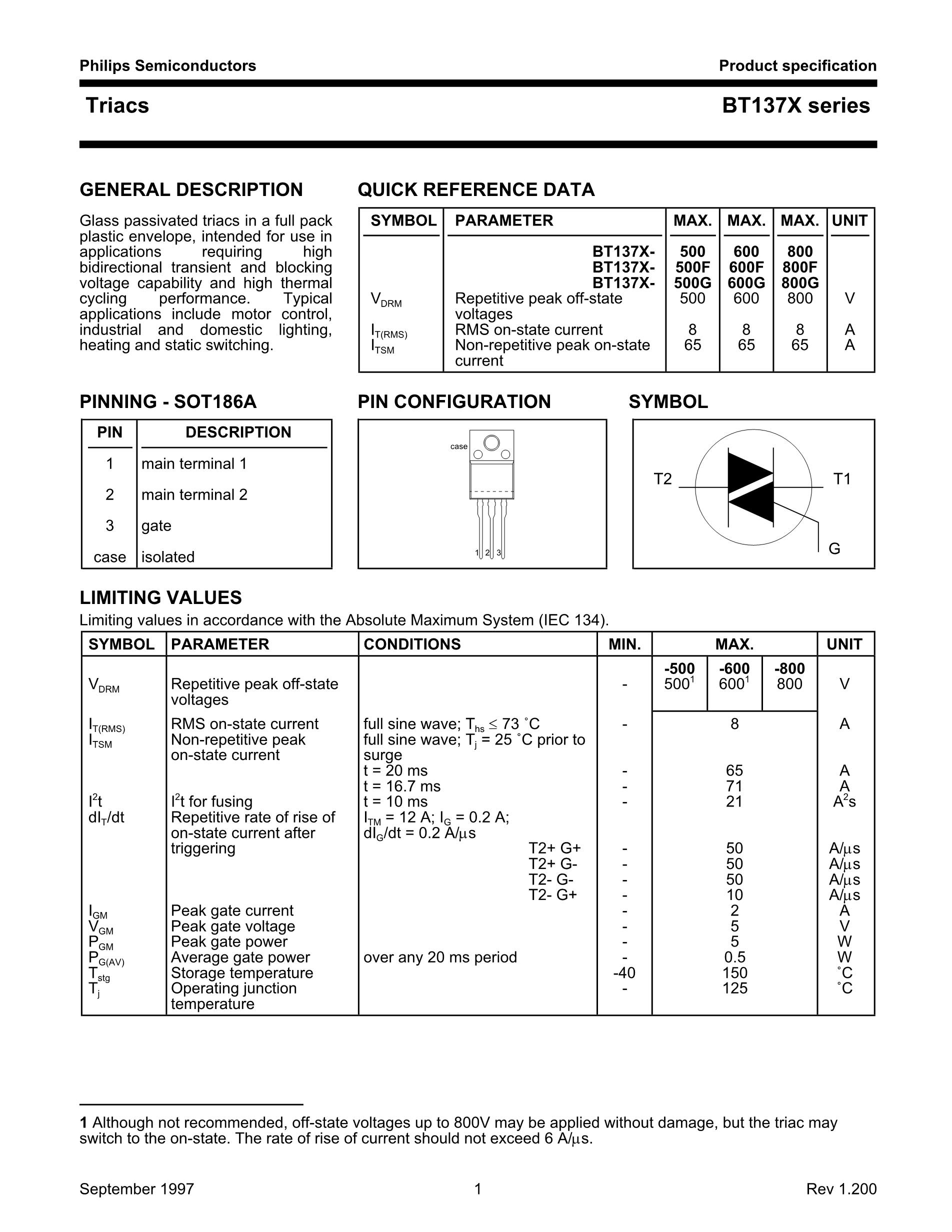 BT137X600F's pdf picture 1