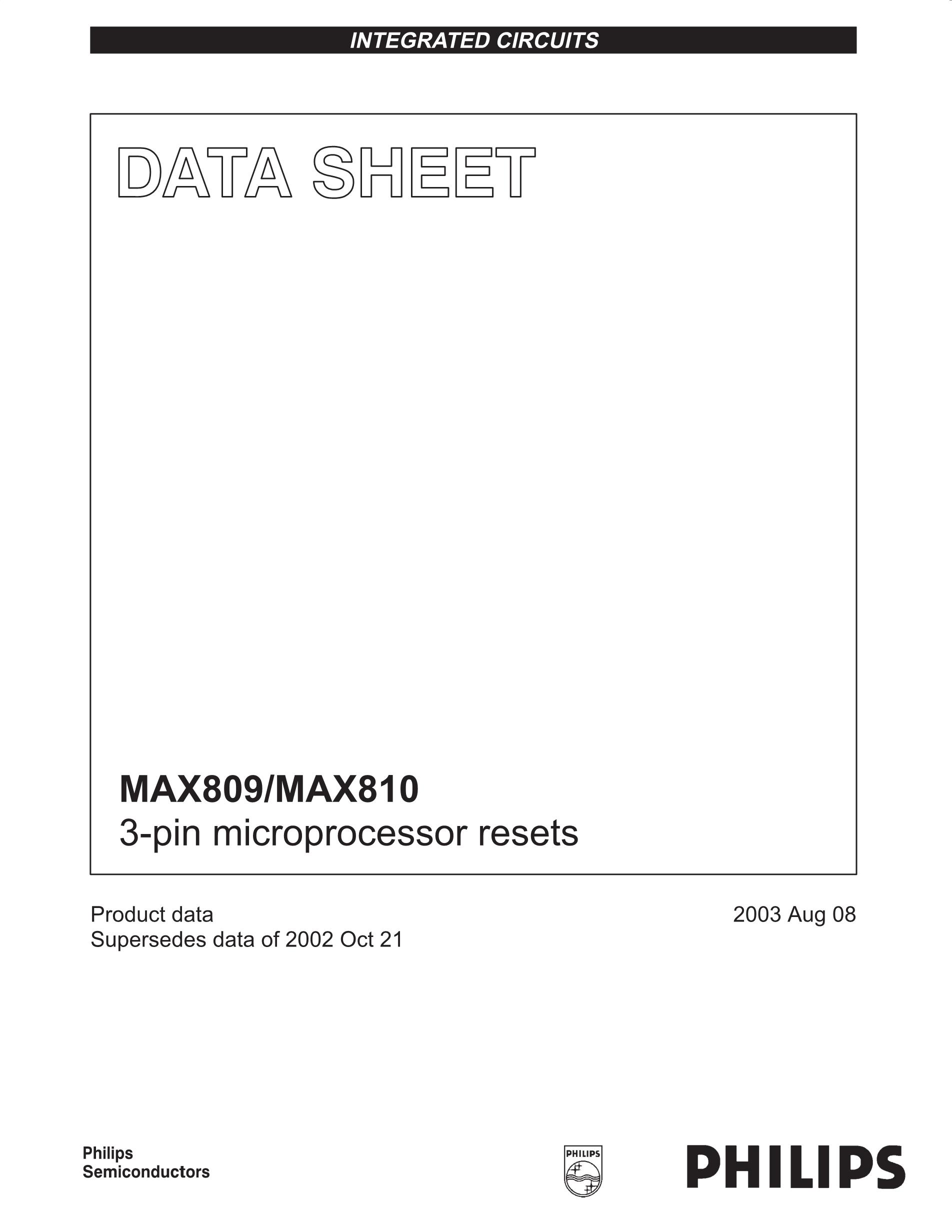 MAX809STRG's pdf picture 1