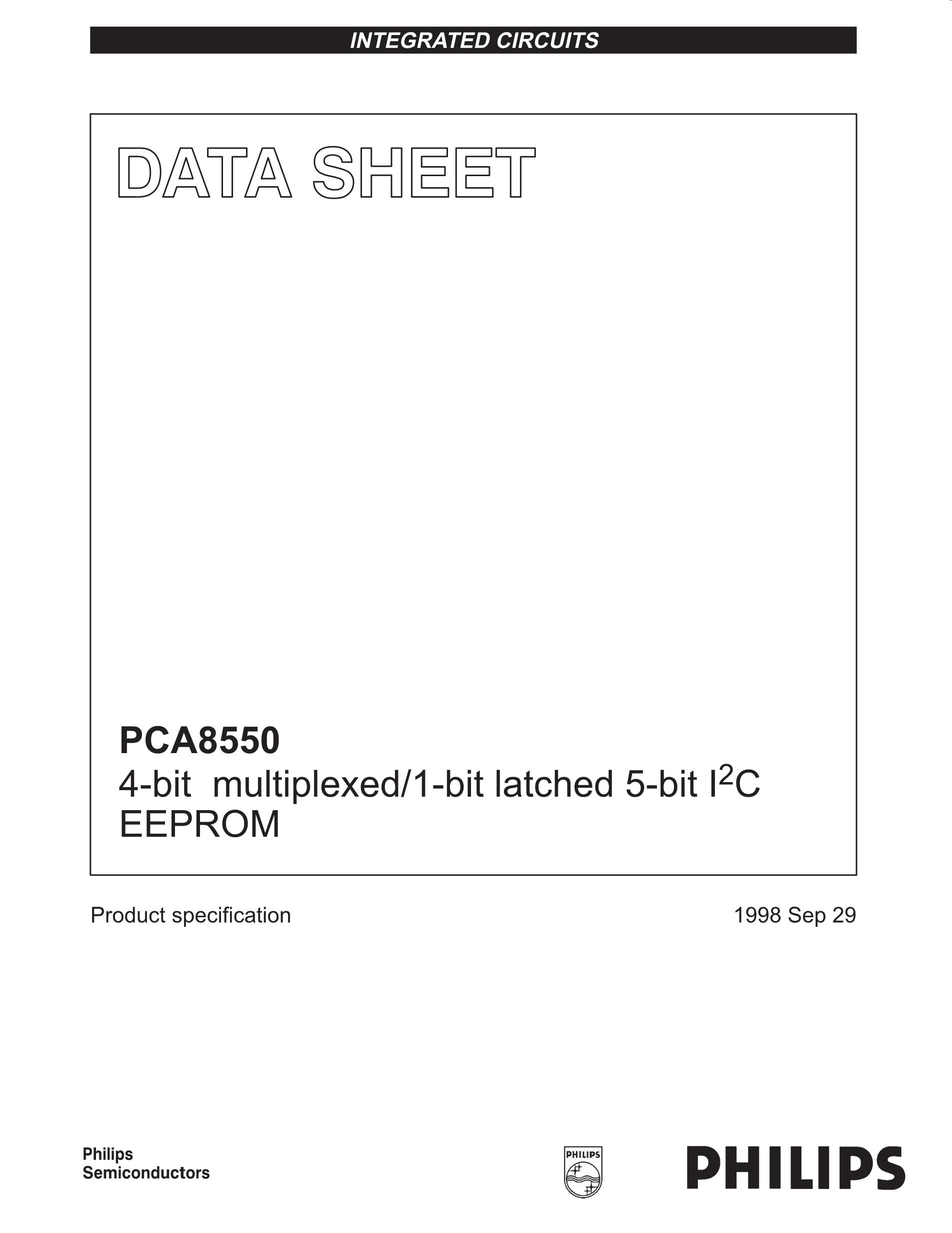 PCA8553DTT/AJ's pdf picture 1