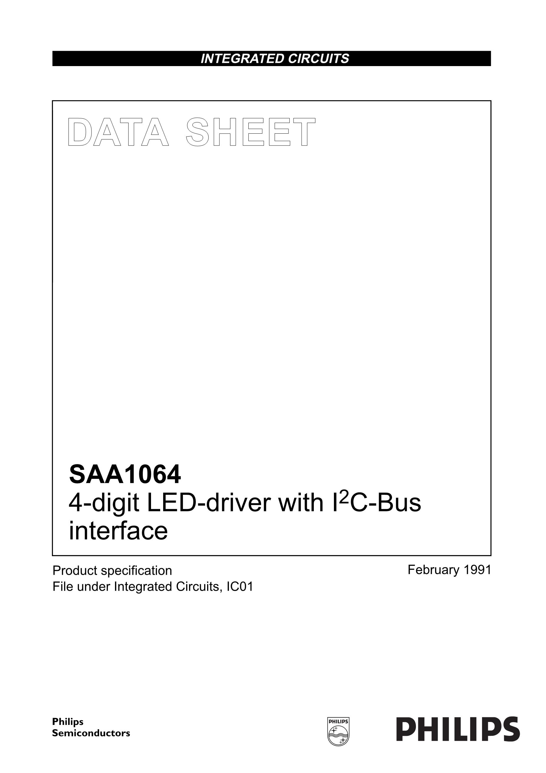 SAA1064T/N2,118's pdf picture 1
