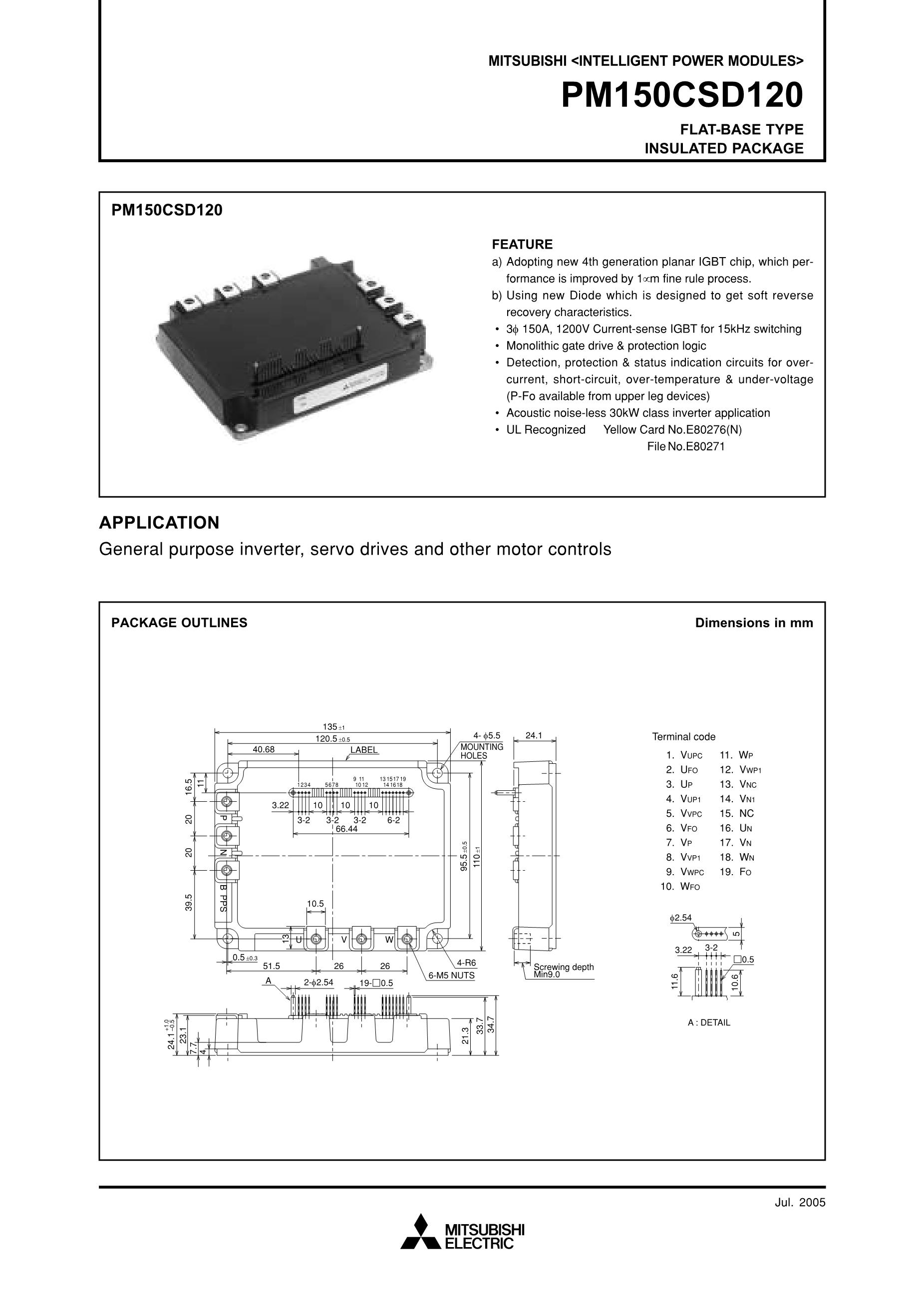 PM150CBS060's pdf picture 1