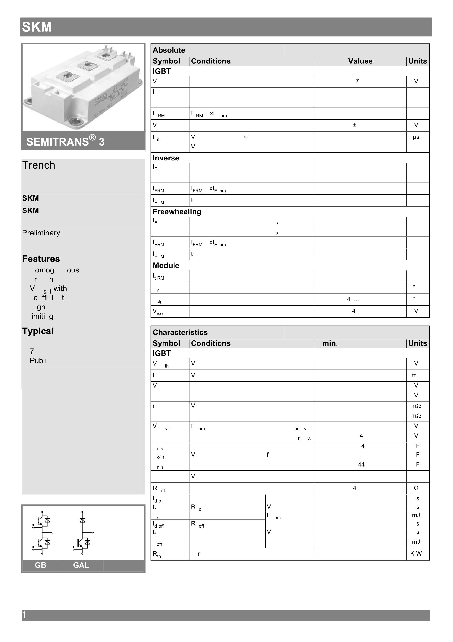 SKM200GB125D's pdf picture 1