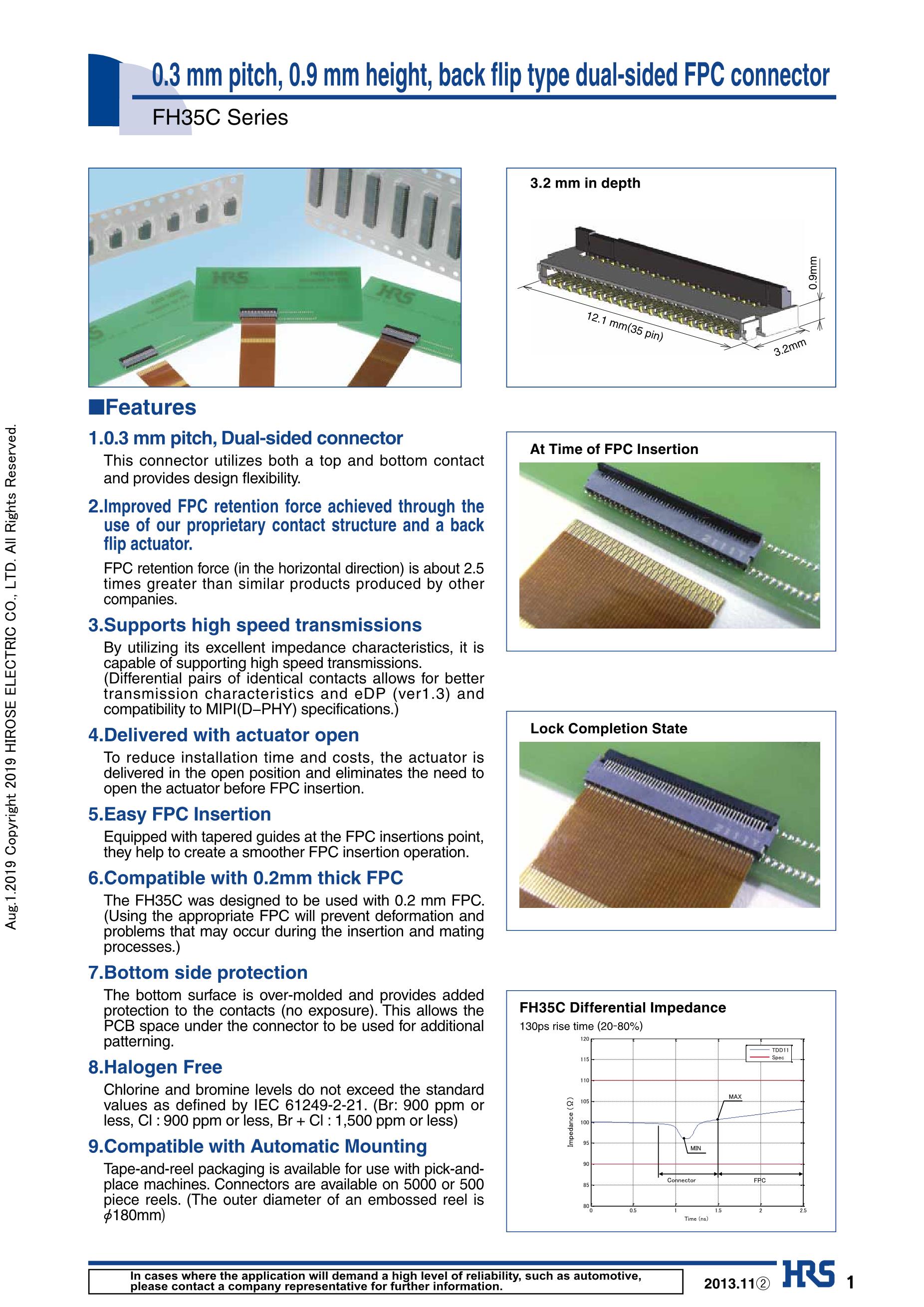FH35C-41S-0.3SHW(50) 's pdf picture 1