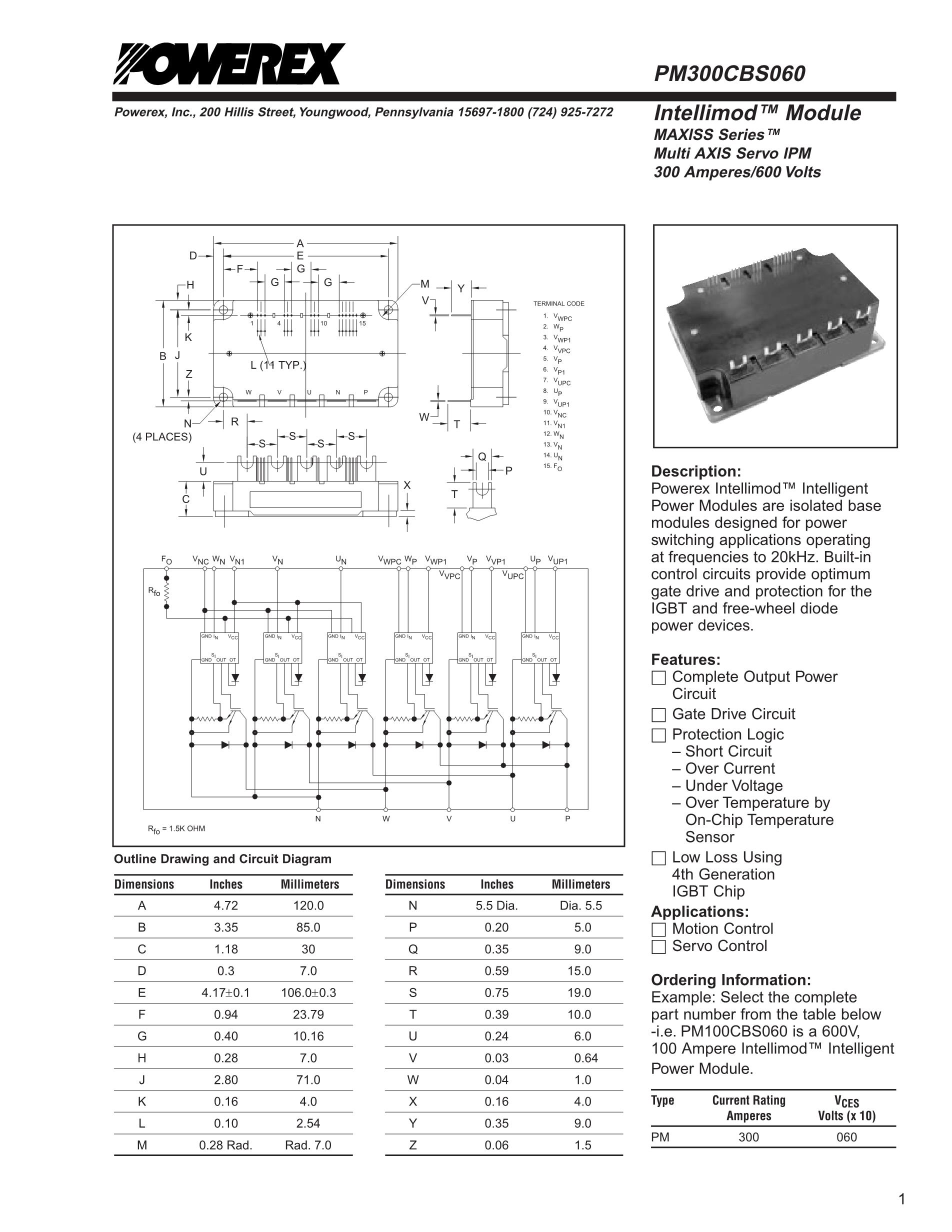 PM300CSA060-5's pdf picture 1