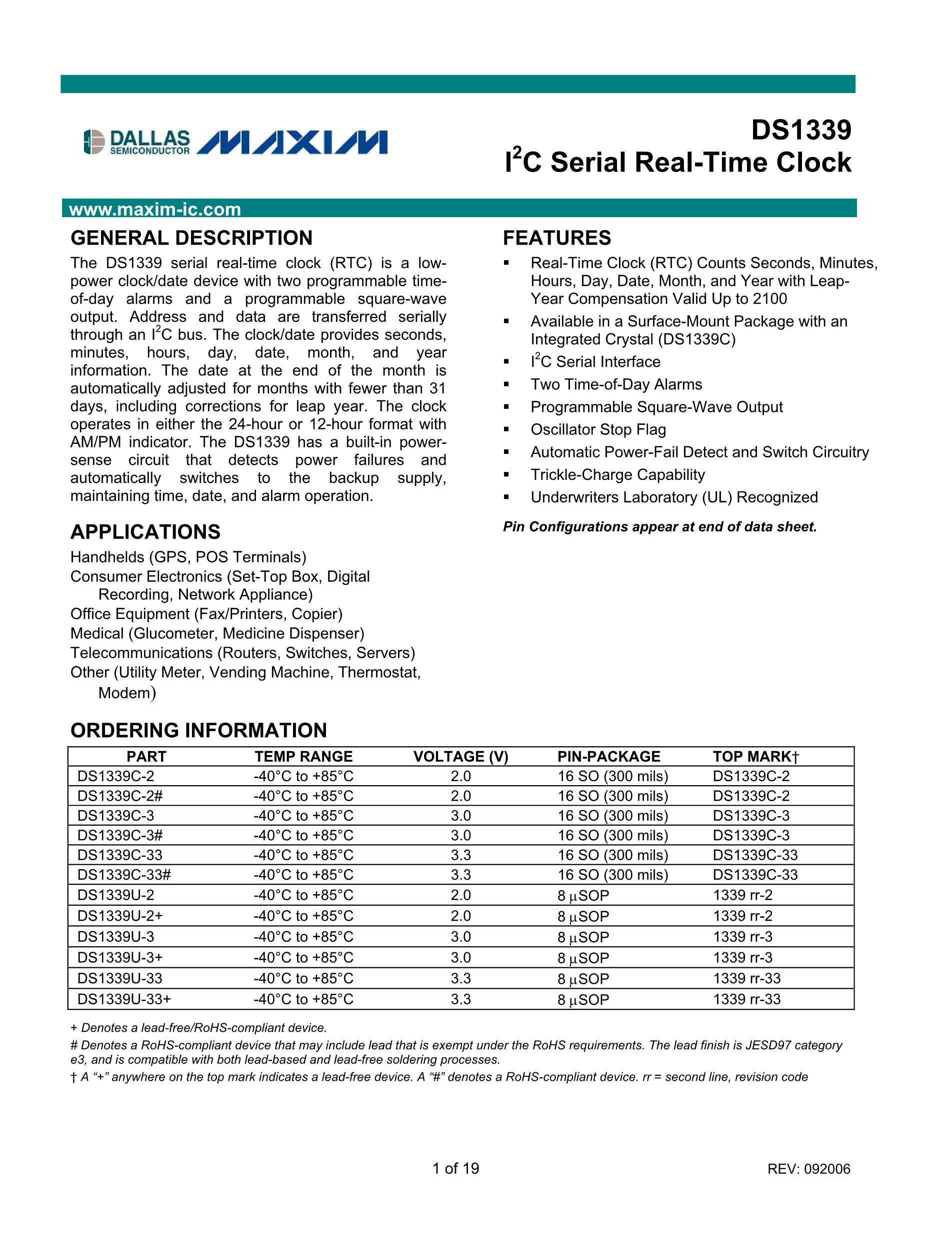 DS1339U-2+T&R's pdf picture 1