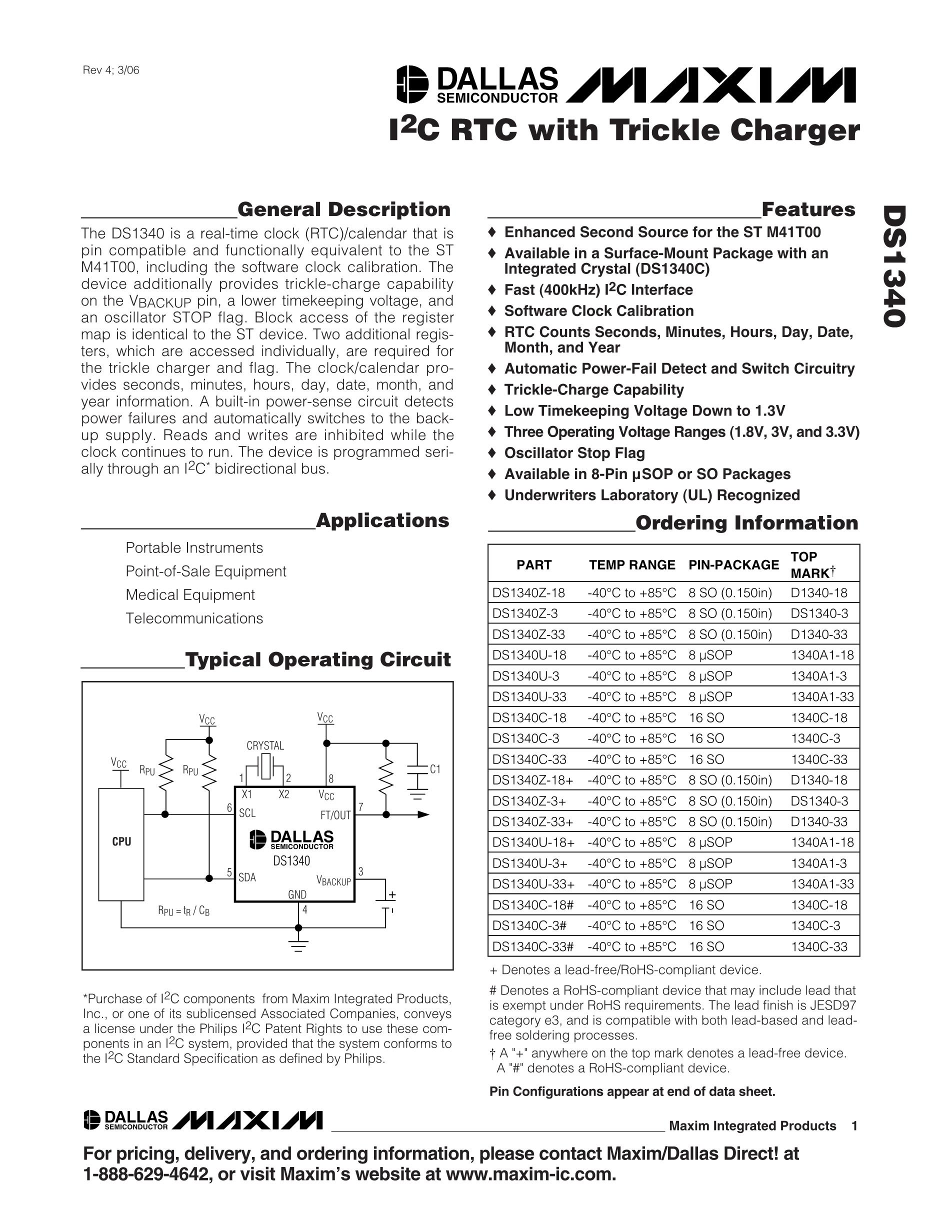 DS1340Z-3's pdf picture 1