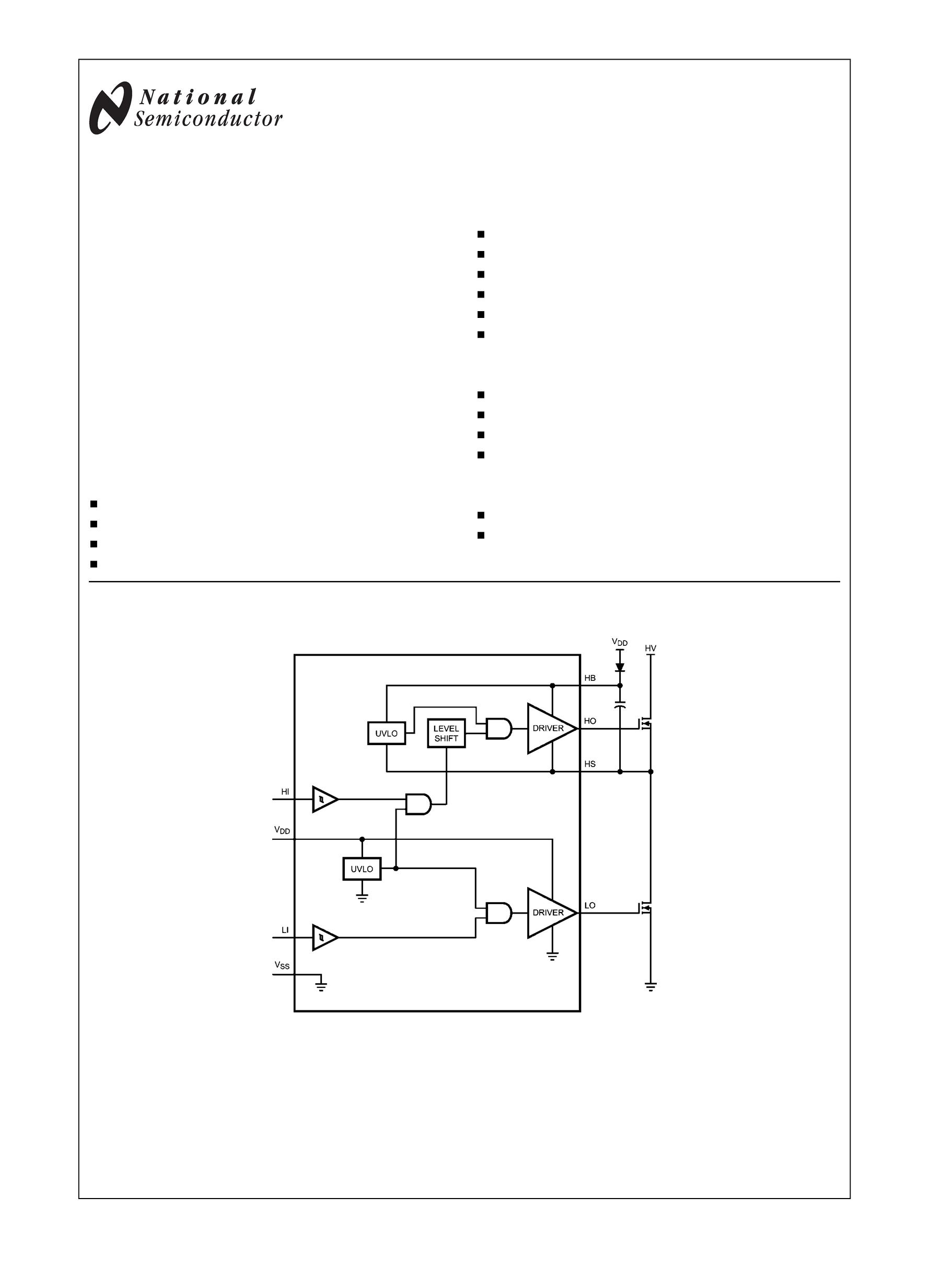 LM5109AMAX/NOPB's pdf picture 1