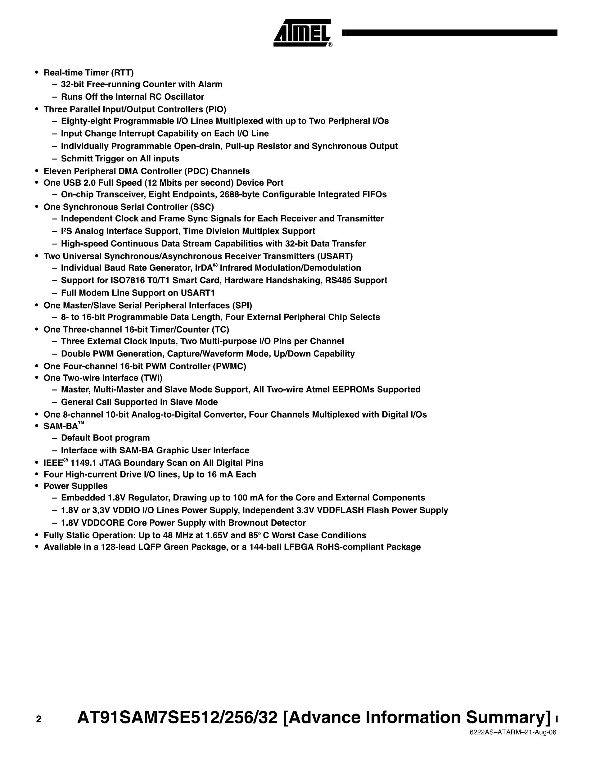 AT91SAM9263B-CU's pdf picture 2